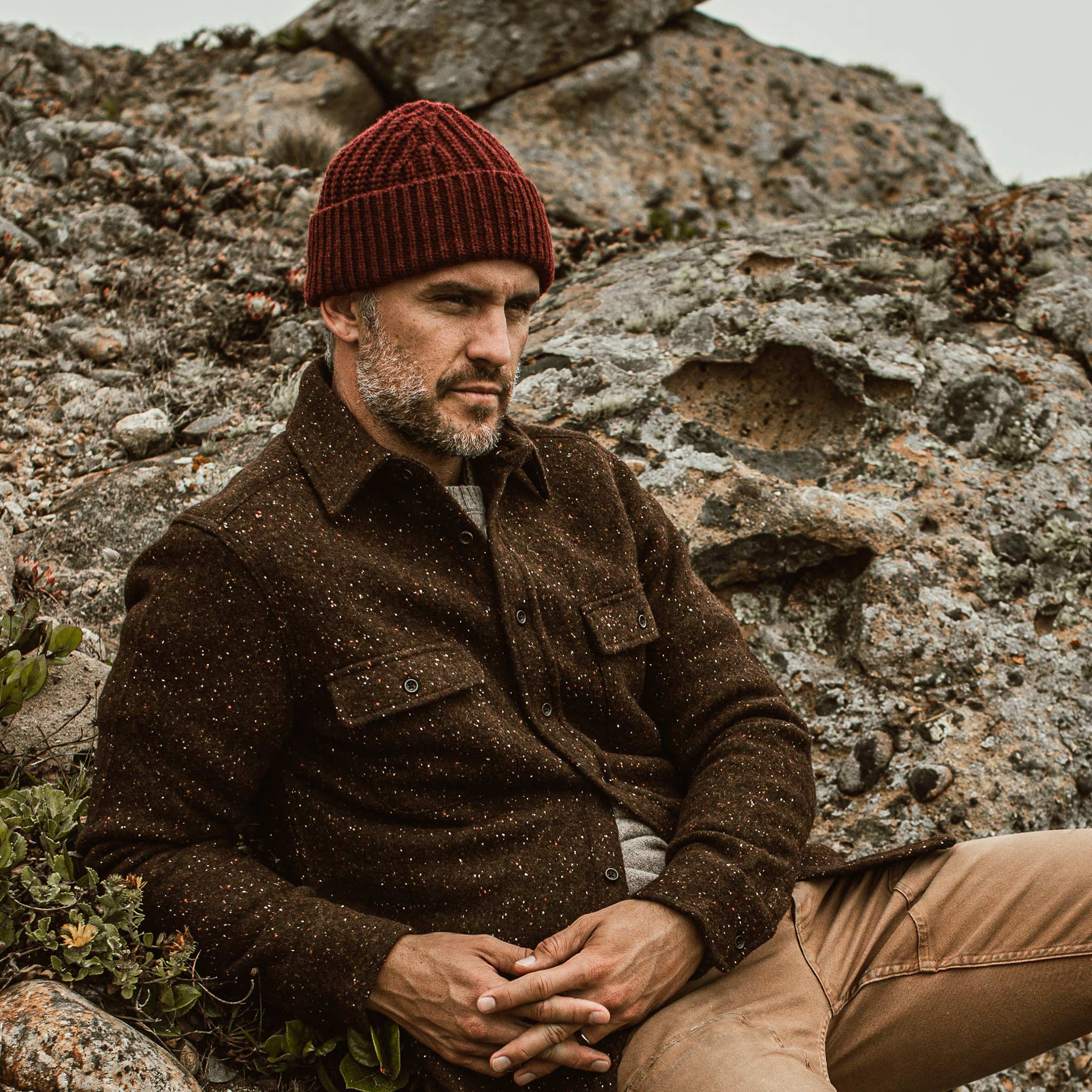 The Beanie in Maroon - Image 2