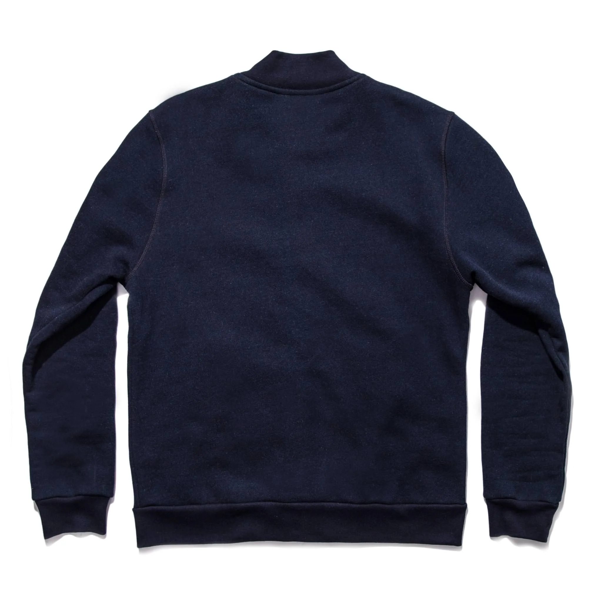 The Bomber in Indigo Fleece - Image 8
