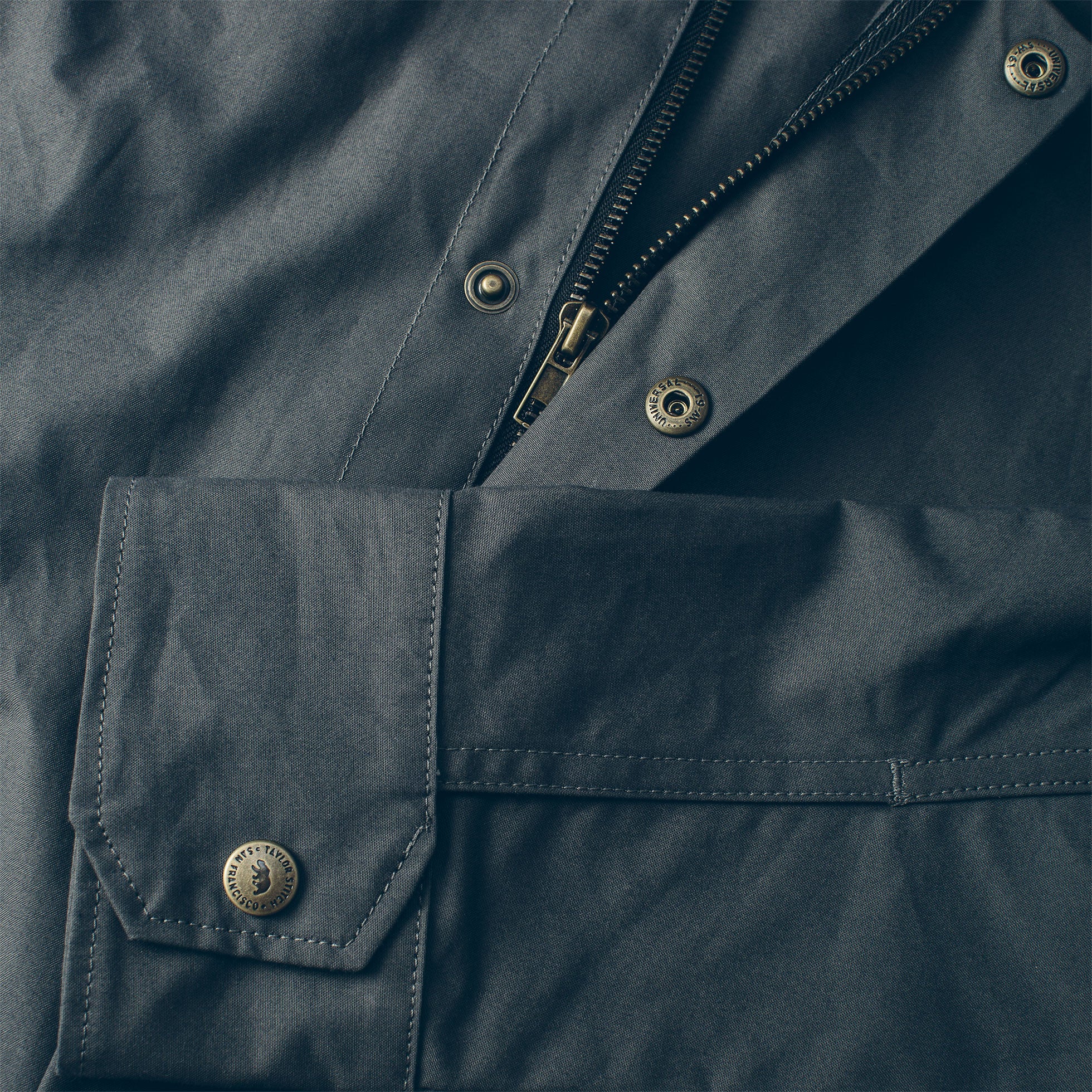 The Bomber Jacket in Charcoal - Image 7