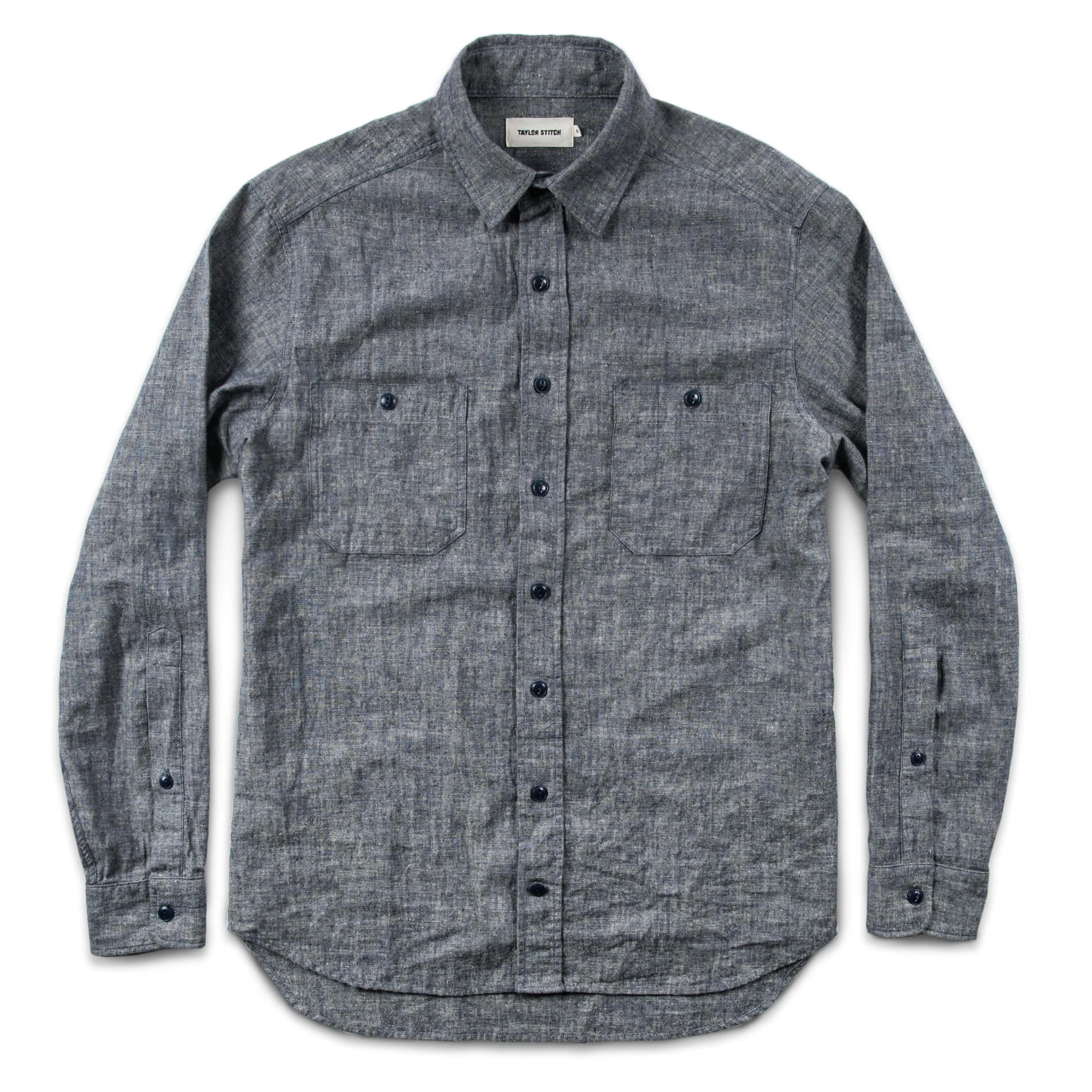The California in Blue Hemp Chambray - Image 7