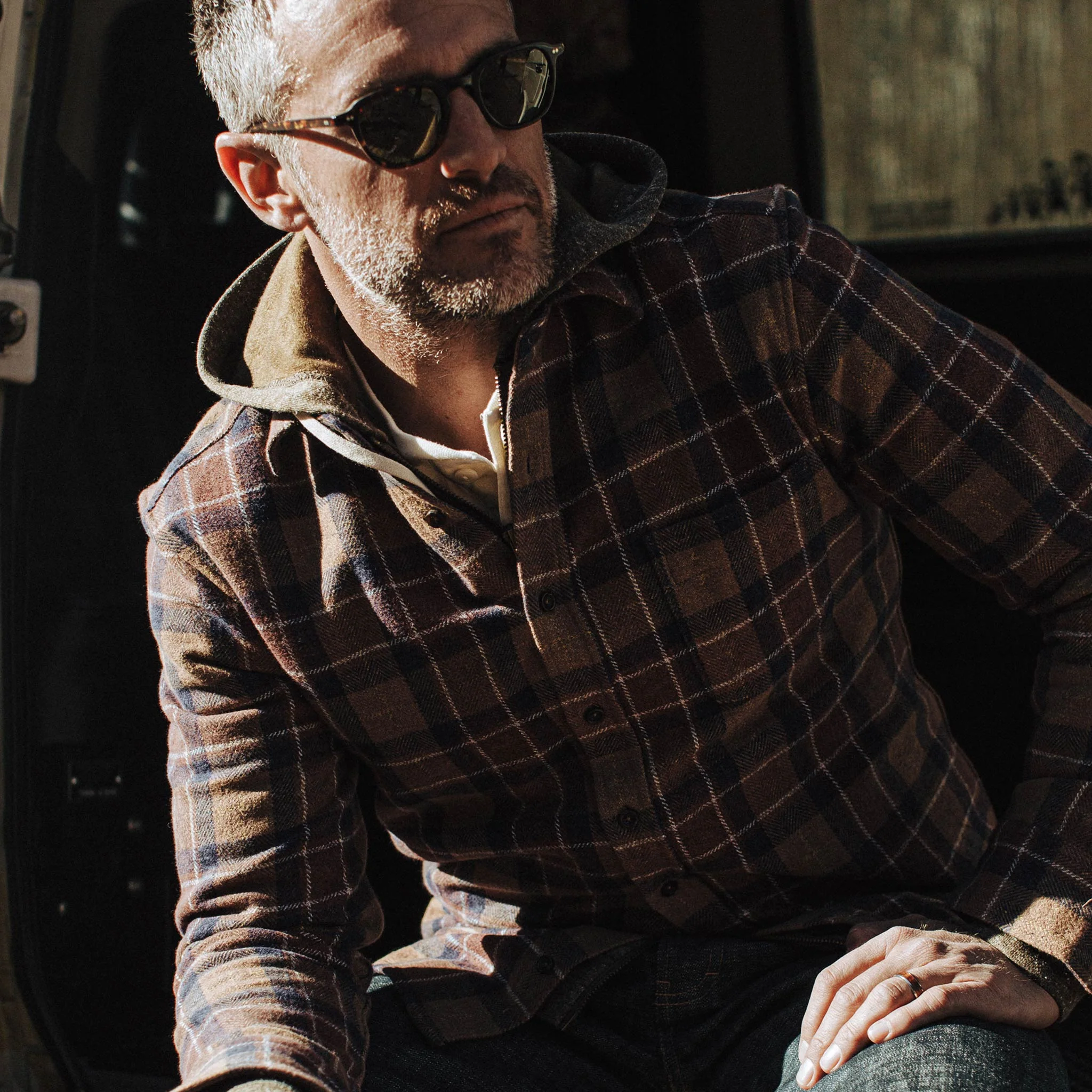 The California in Caramel Plaid - Image 3