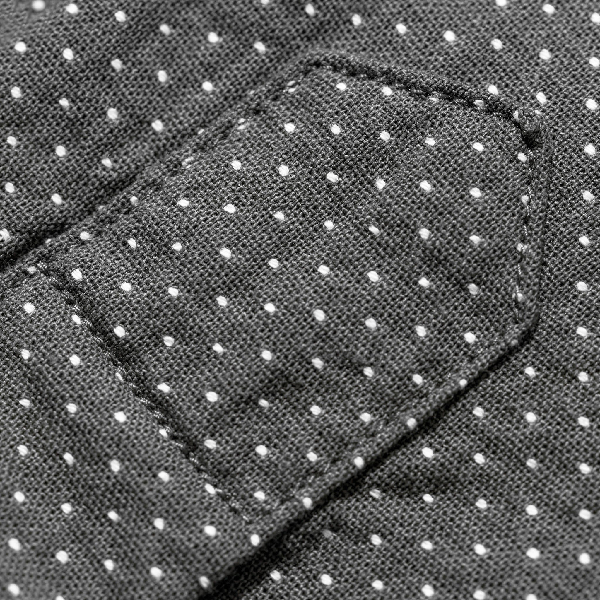 The California in Charcoal Jacquard - Image 9