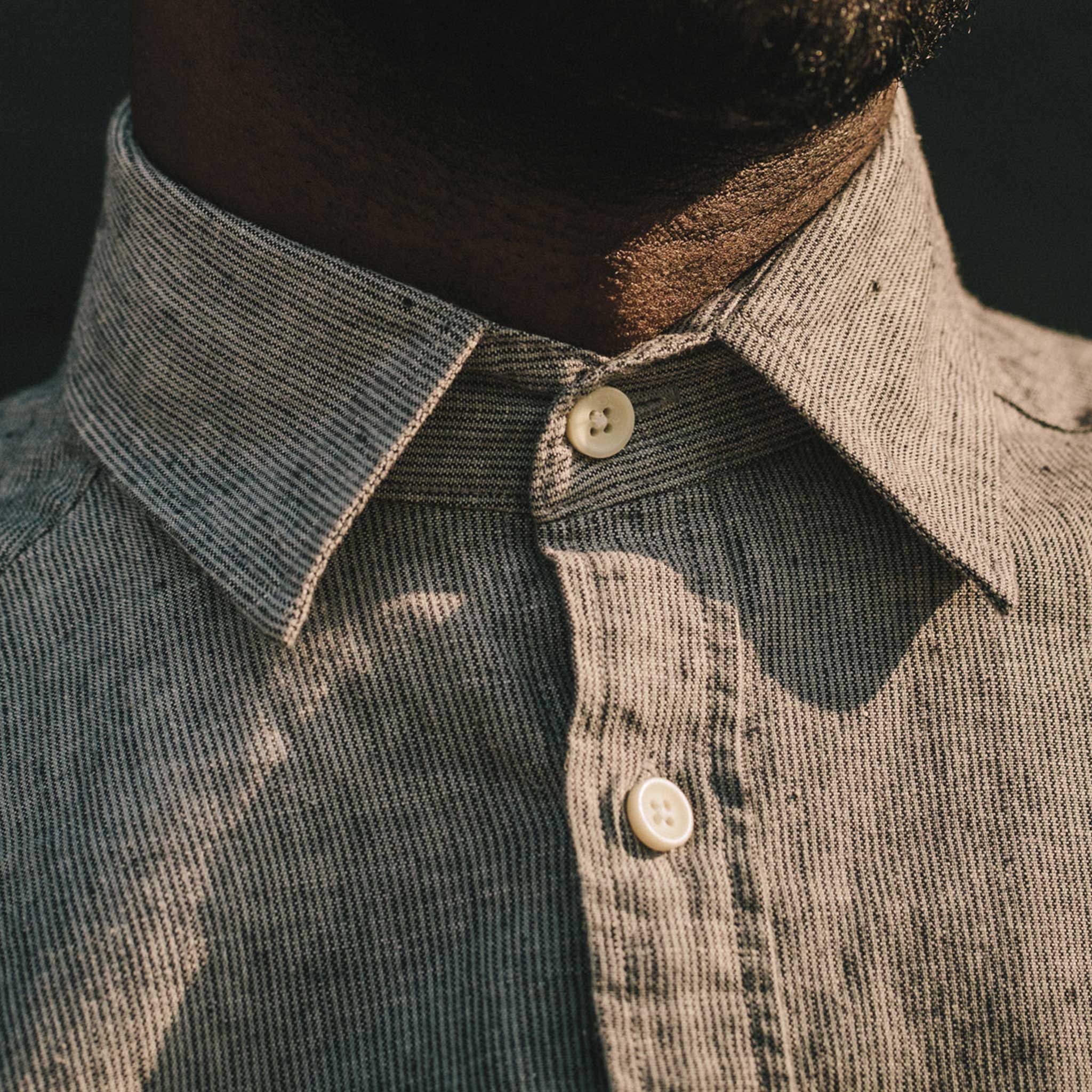 The California in Grey Mini Stripe - Image 3
