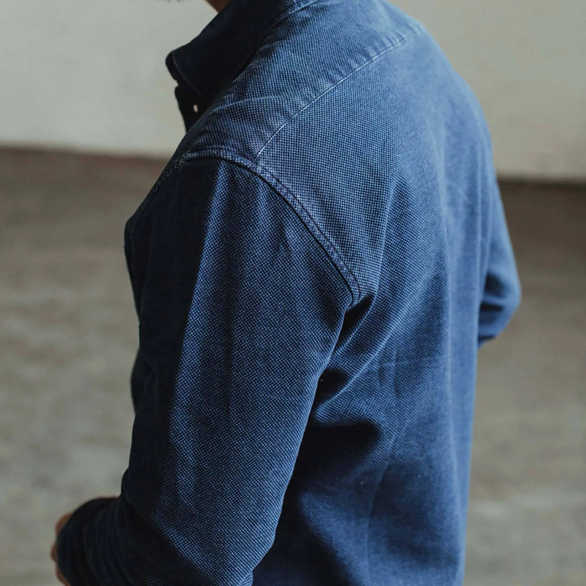 The California in Indigo Dobby - Image 5