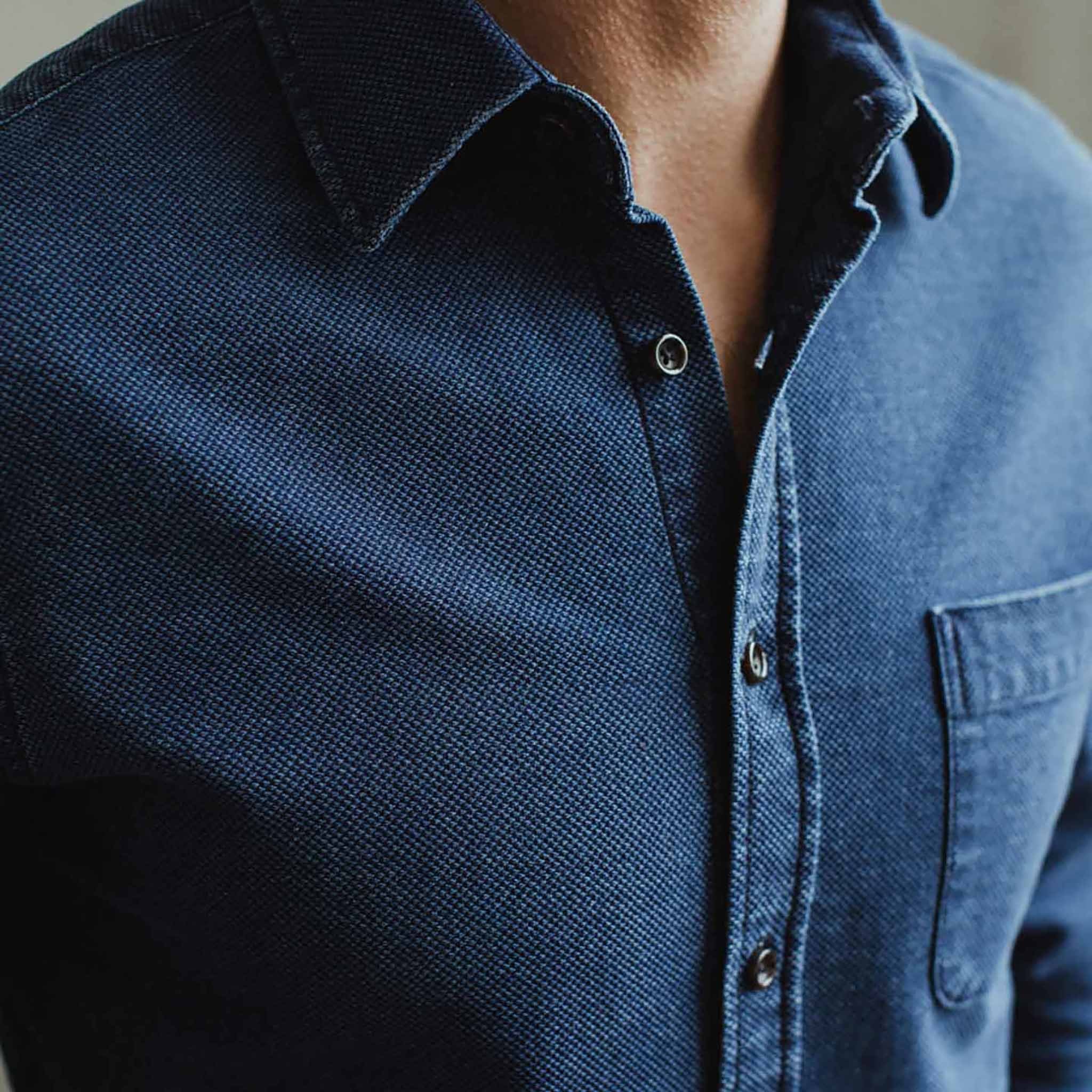 The California in Indigo Dobby - Image 6
