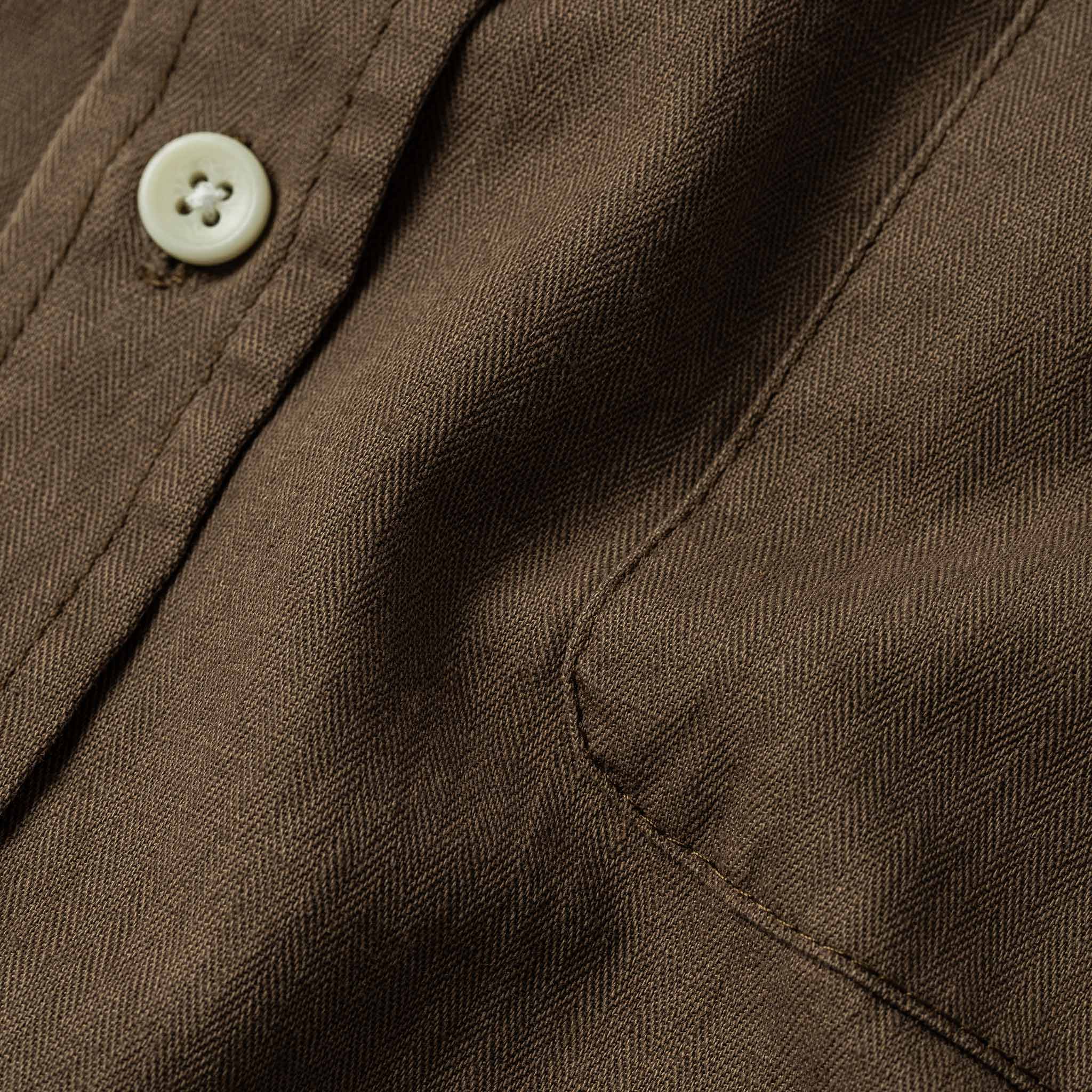The California in Khaki Herringbone - Image 7
