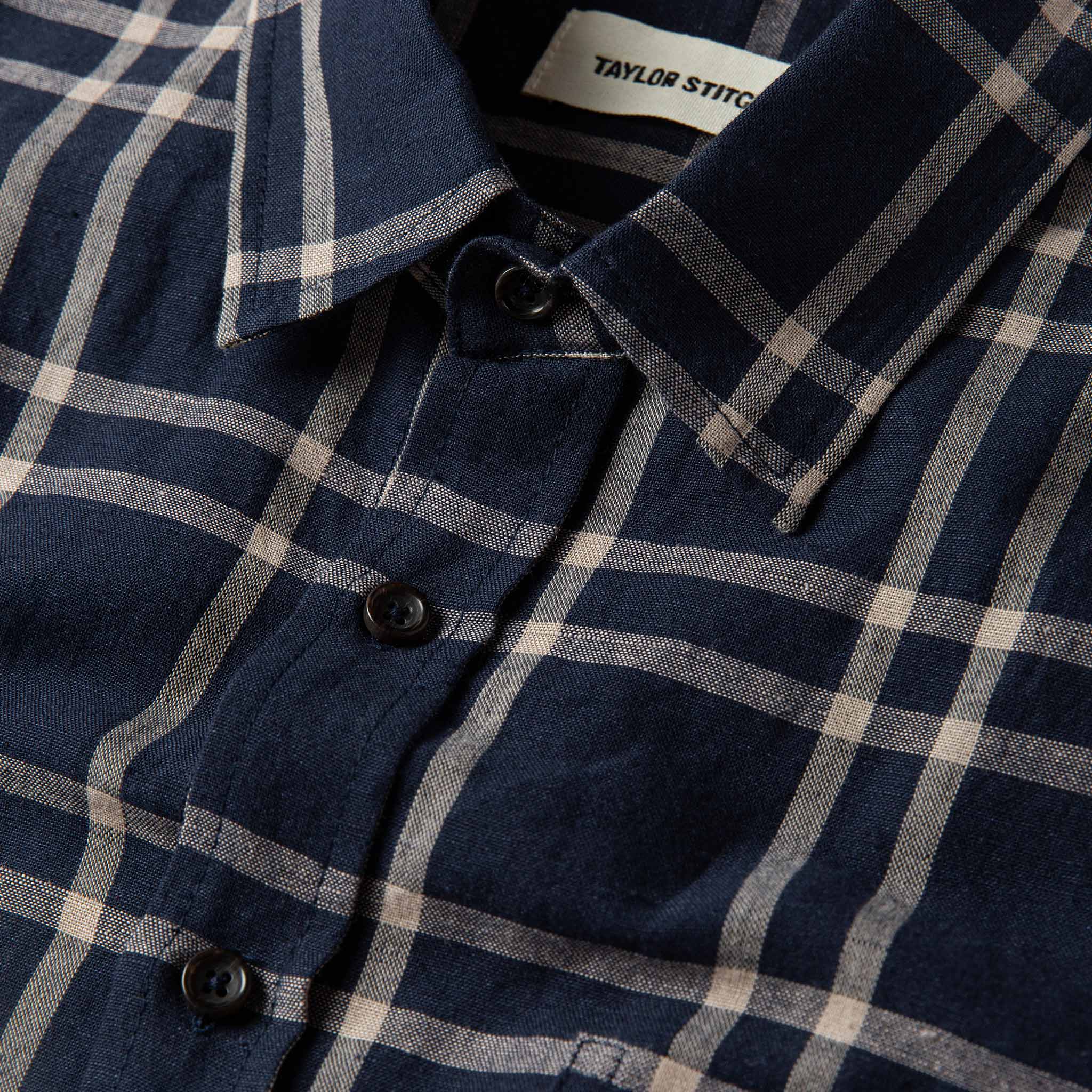 The California in Navy Plaid - Image 5