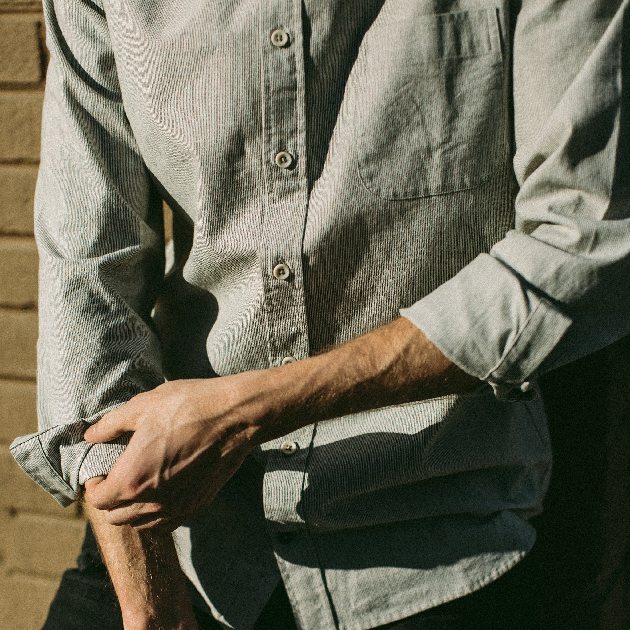 The California in Olive Stripe - Image 4