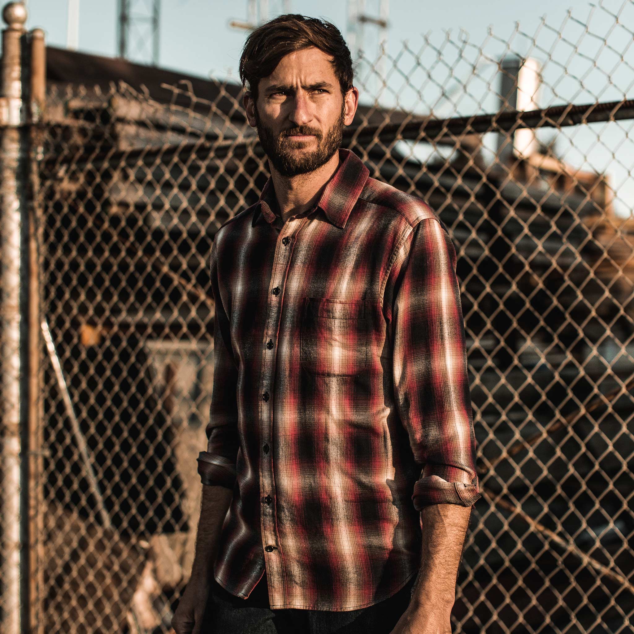 The California in Red Shadow Plaid - Image 2