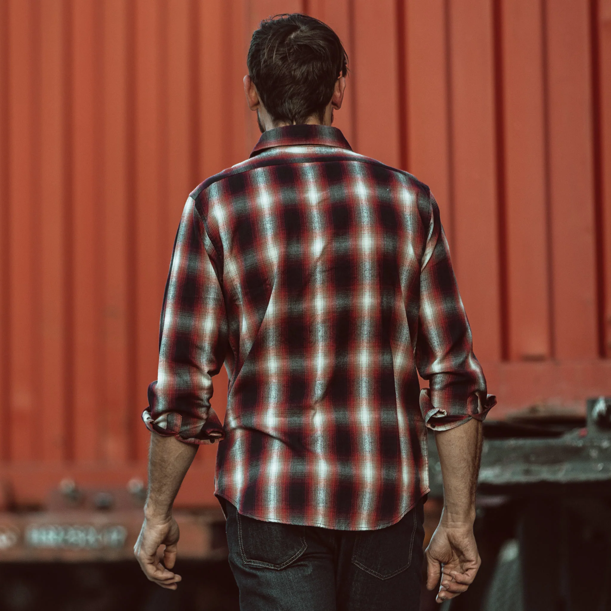 The California in Red Shadow Plaid - Image 3