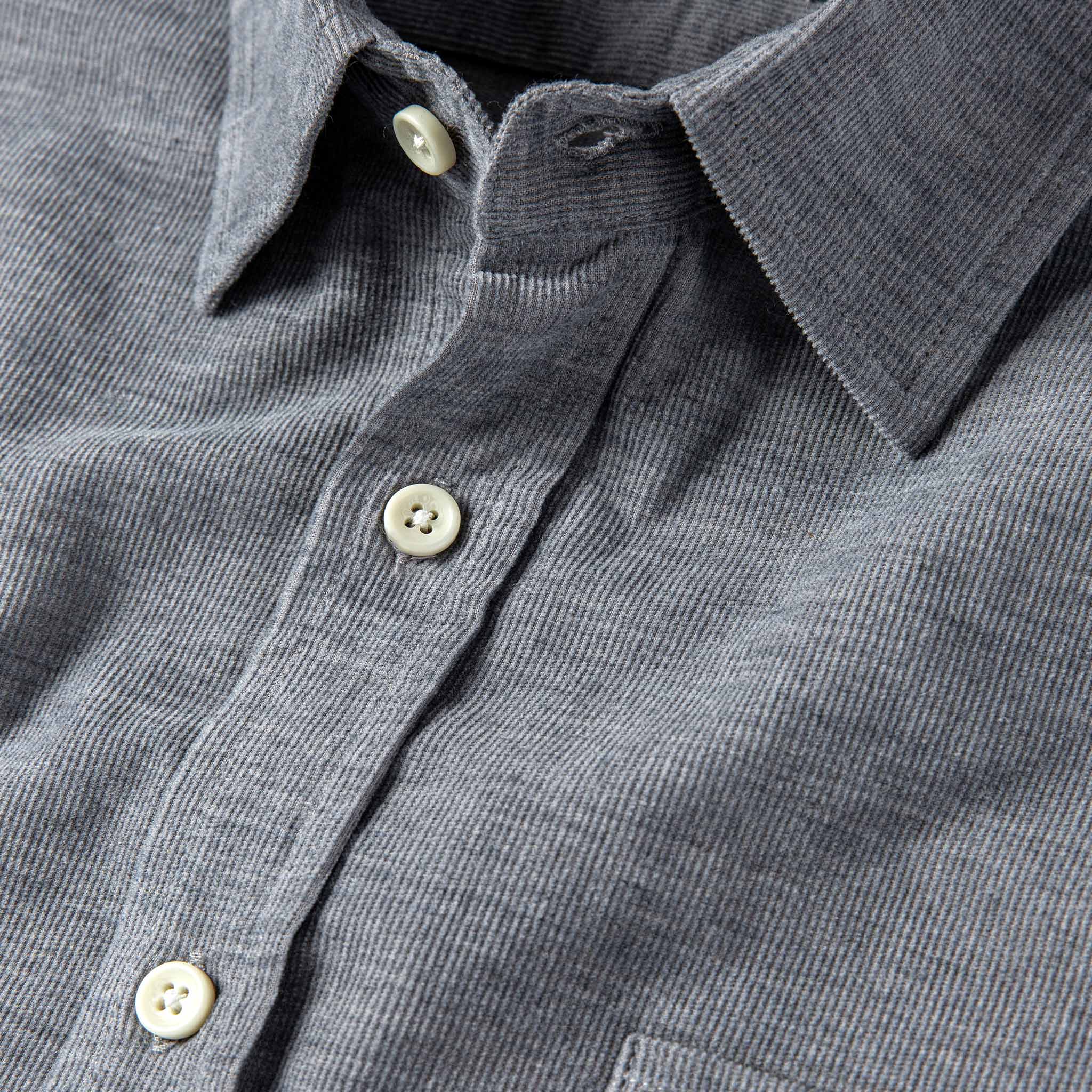 The Short Sleeve California in Slate Cord - Image 6