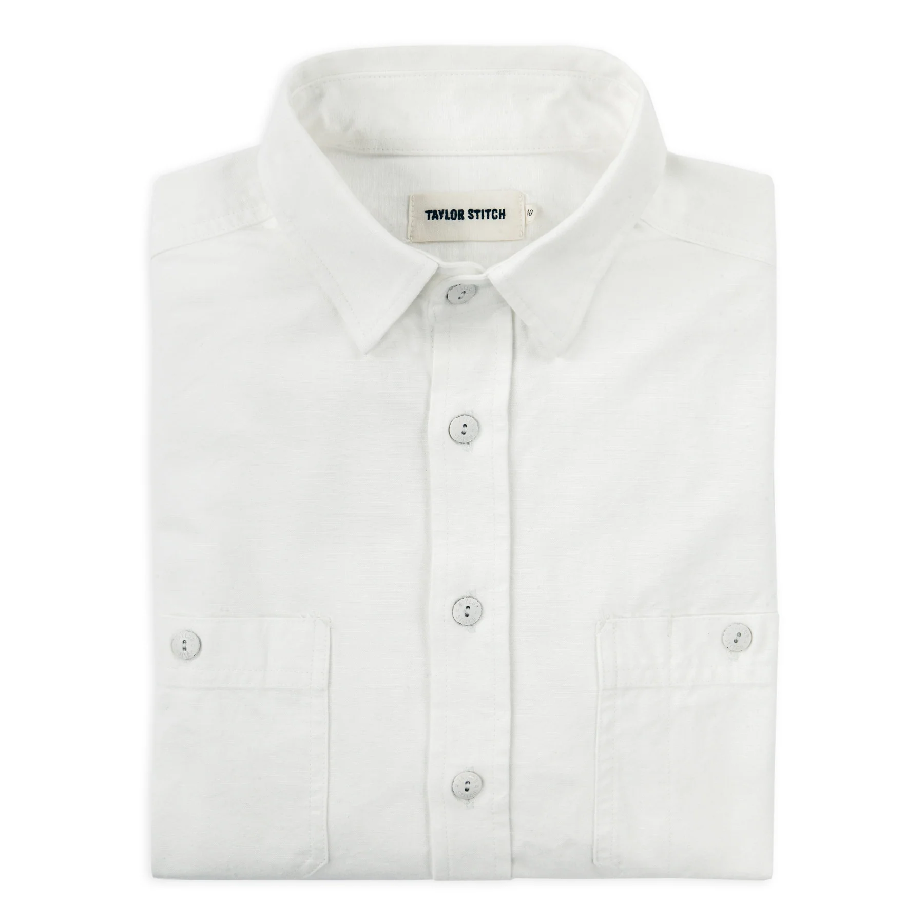 The California in White Everyday Chambray