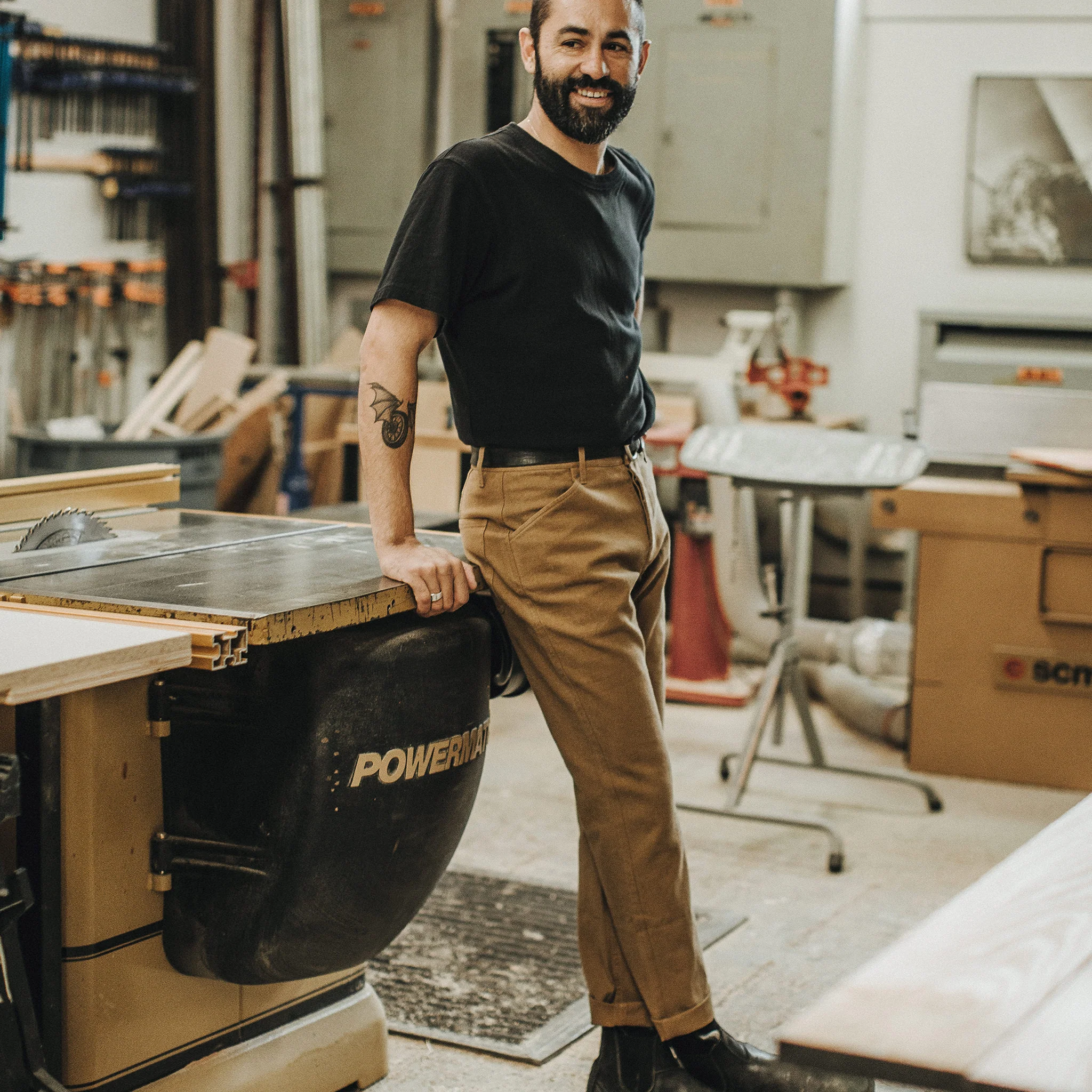 The Camp Pant in British Khaki Boss Duck - Image 5
