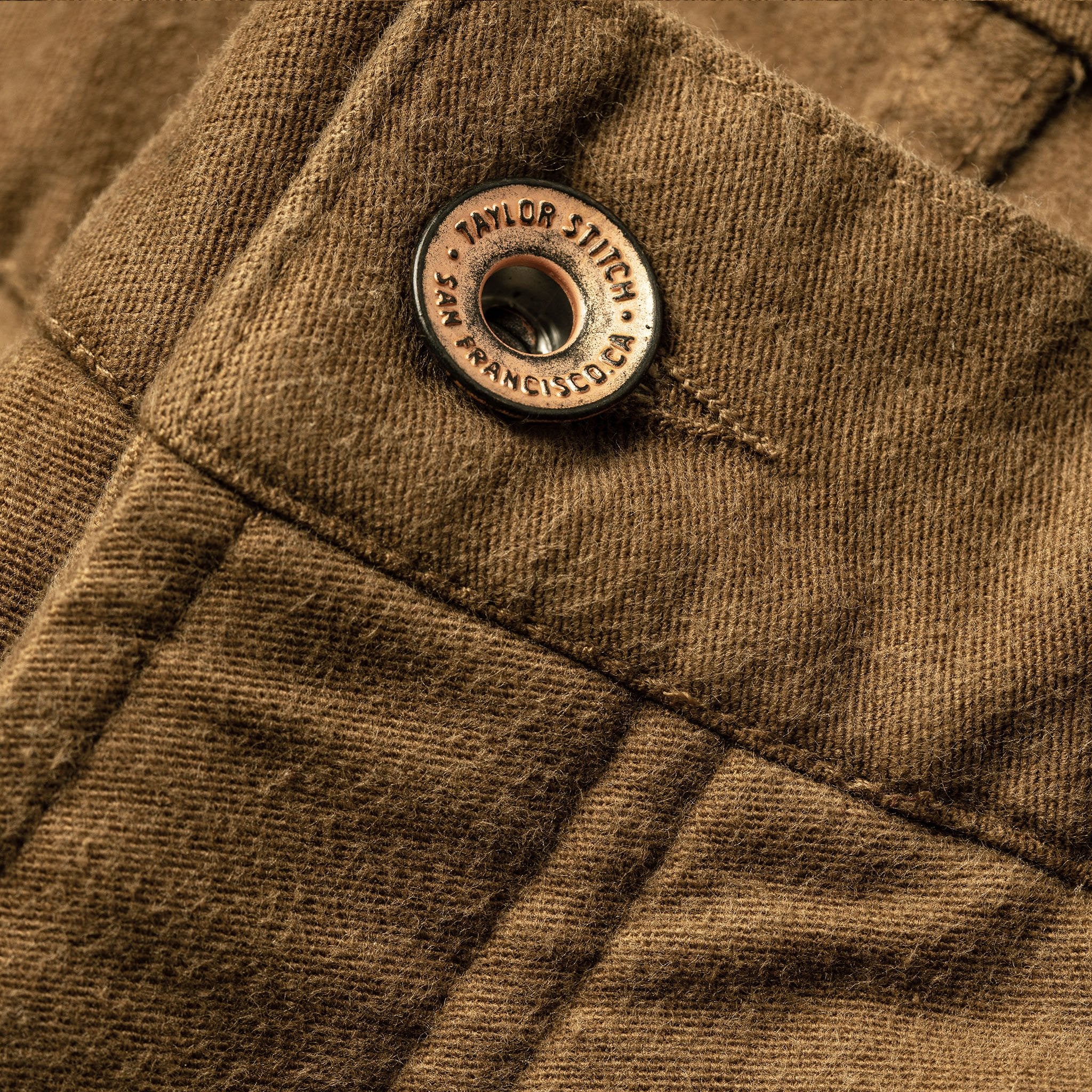 The Camp Pant in British Khaki Moleskin - Image 3