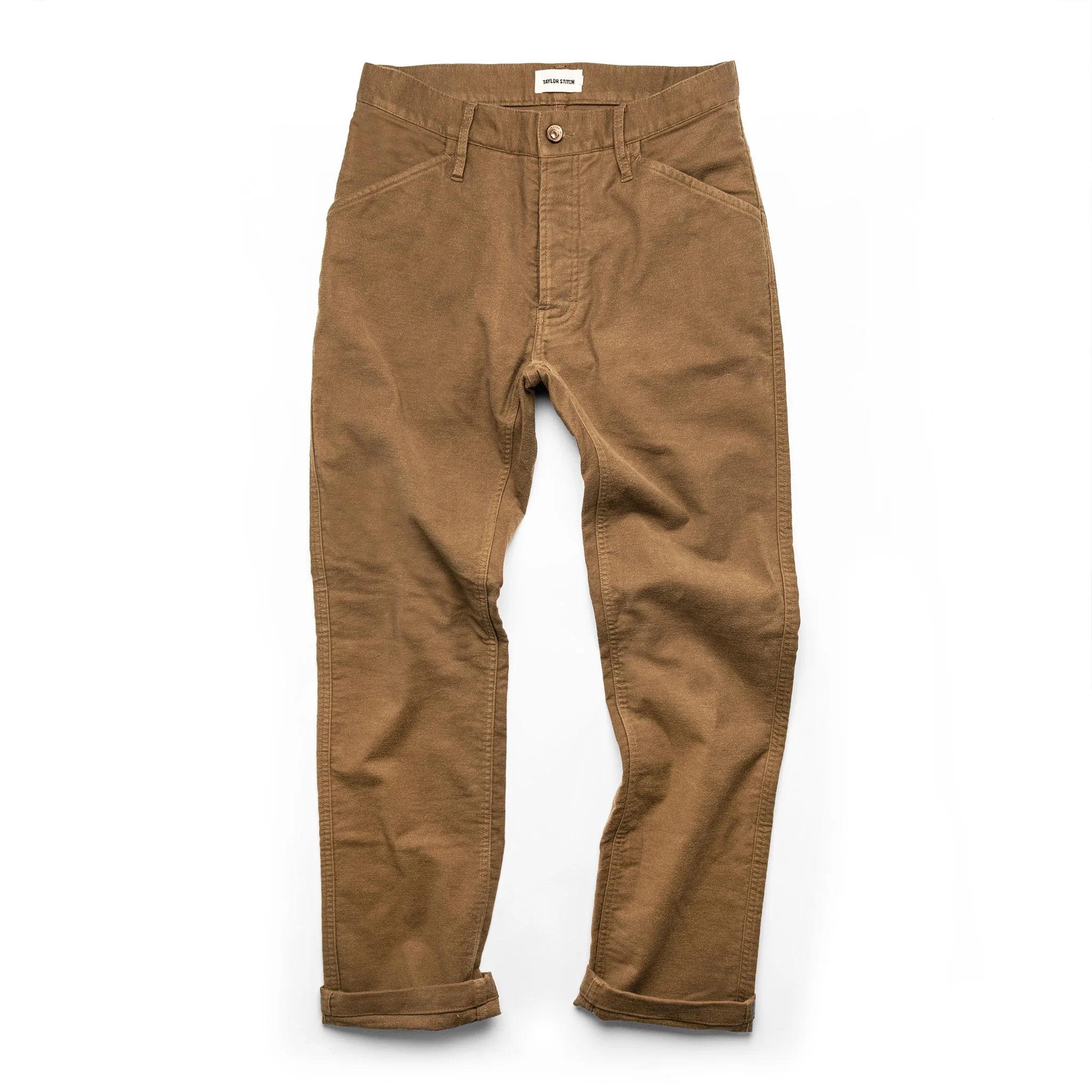 The Camp Pant in British Khaki Moleskin - Image 9