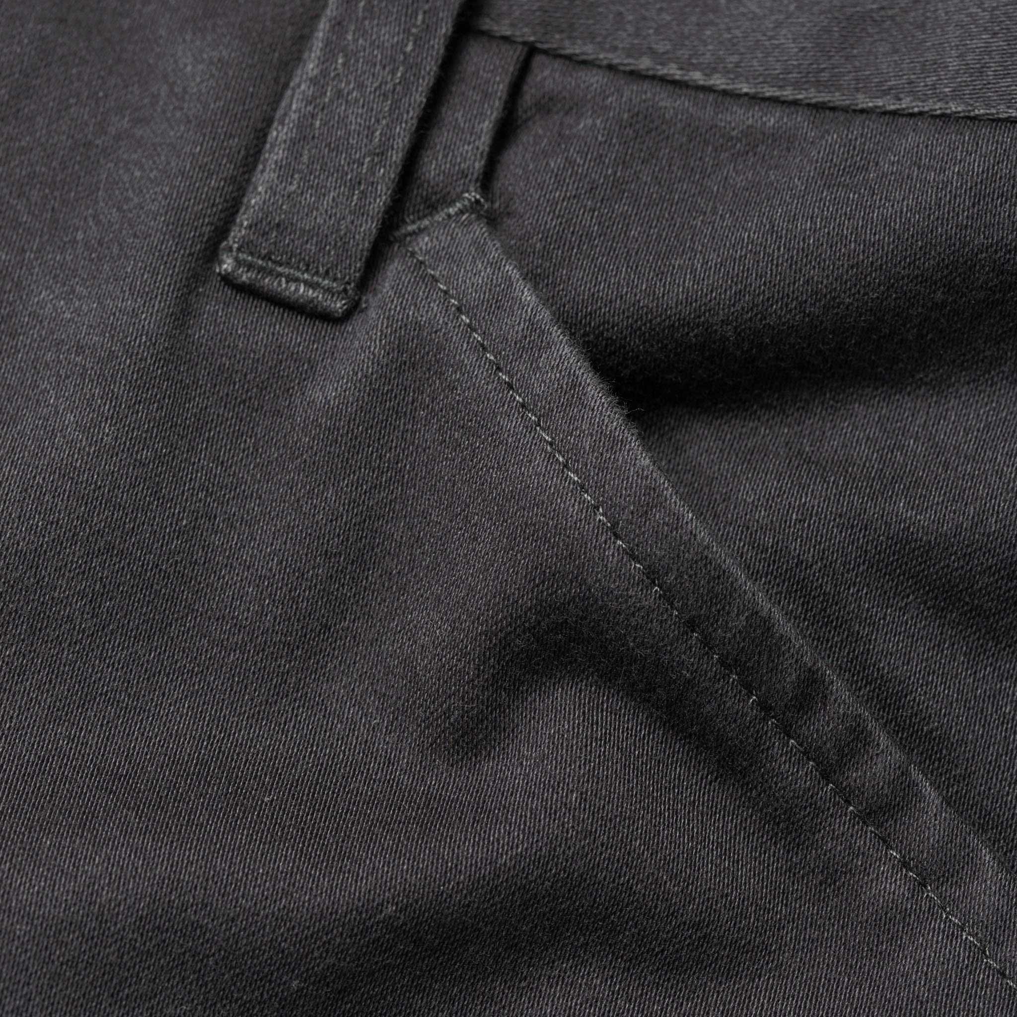The Camp Pant in Charcoal Reverse Sateen - Image 9