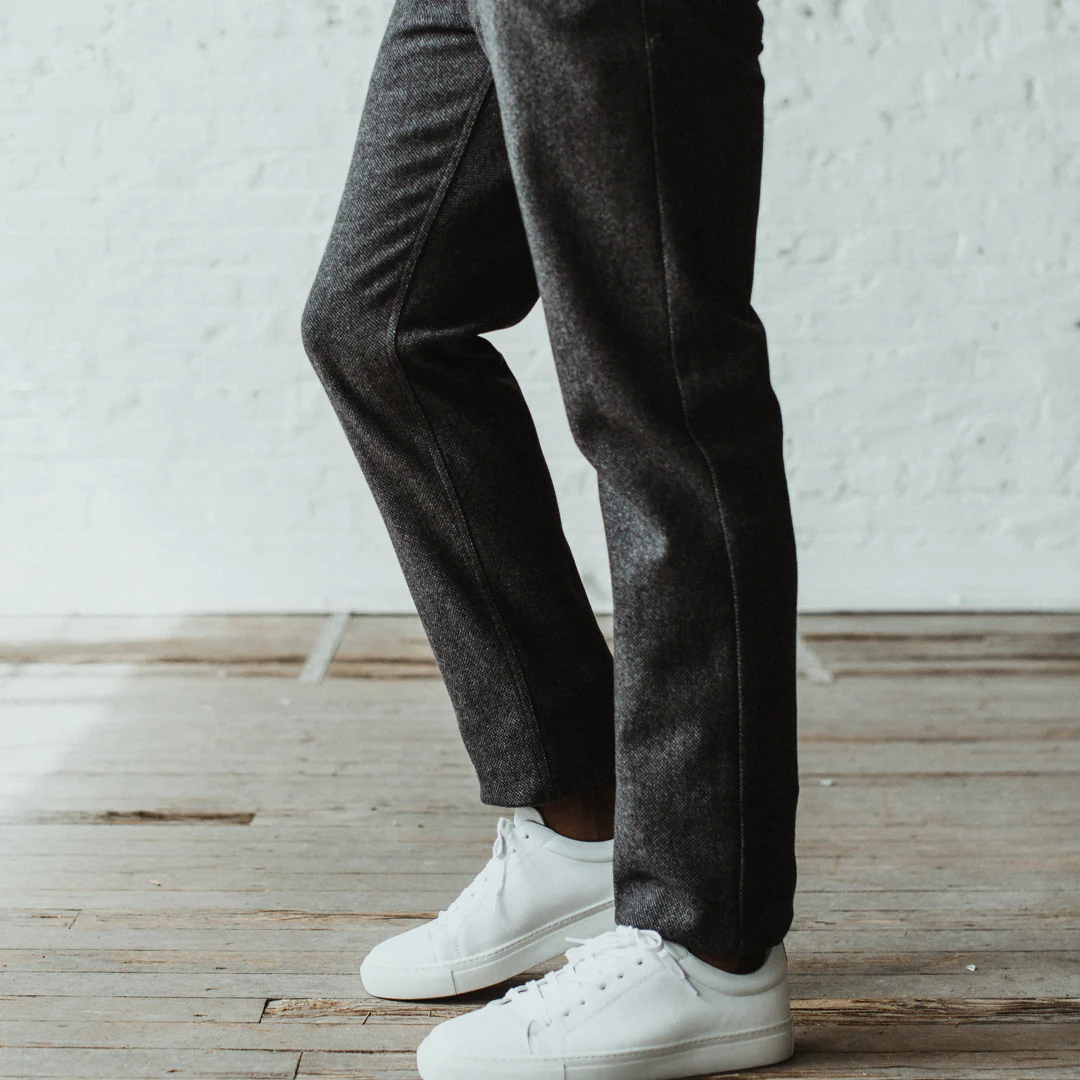 The Camp Pant in Charcoal Wool - Image 5