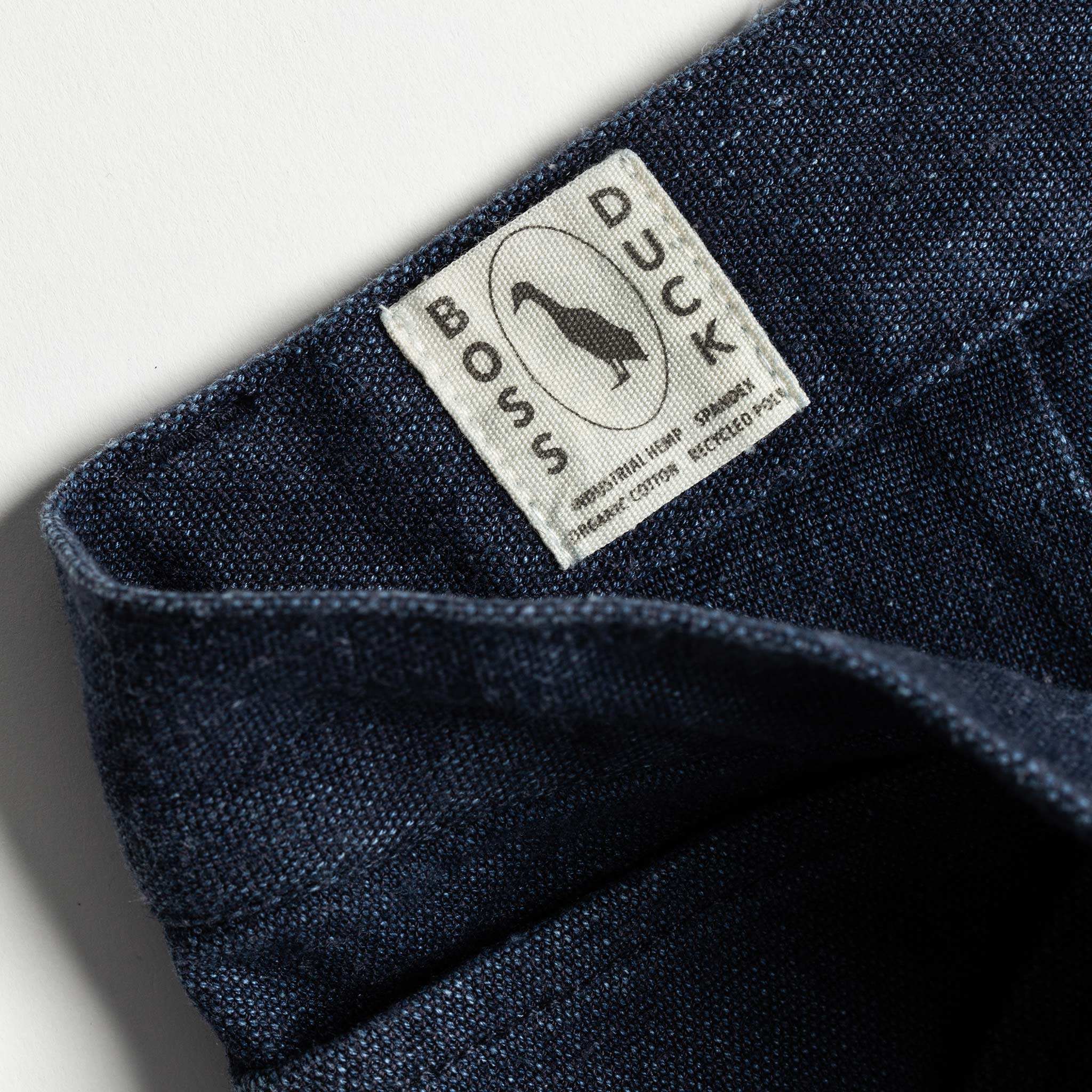 The Camp Pant in Indigo Boss Duck - Image 6