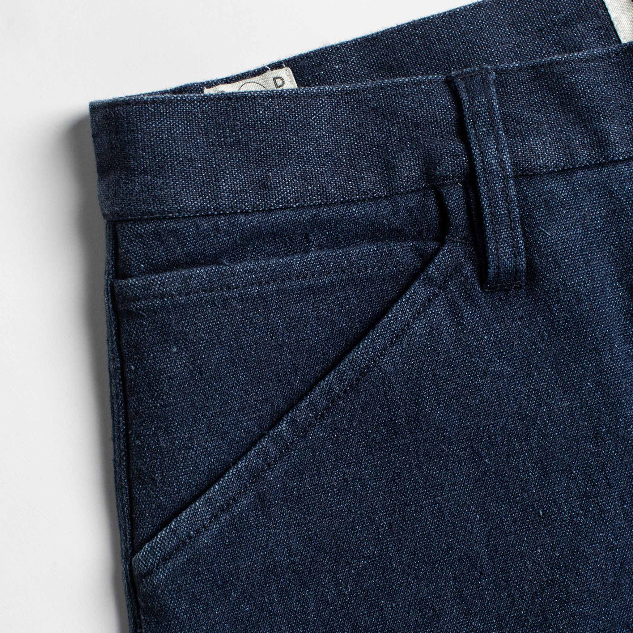 The Camp Pant in Indigo Boss Duck - Image 8