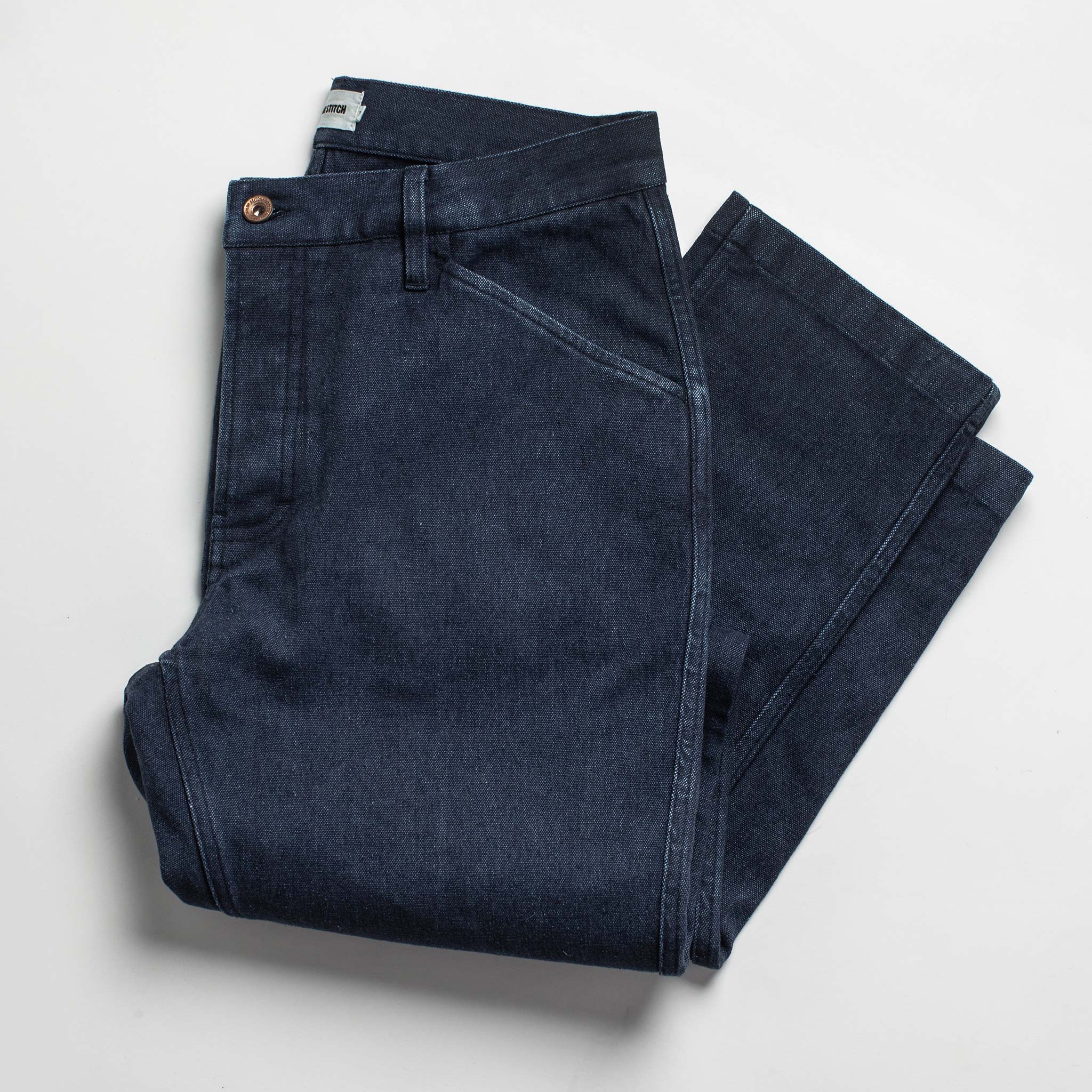 The Camp Pant in Indigo Boss Duck - Image 9
