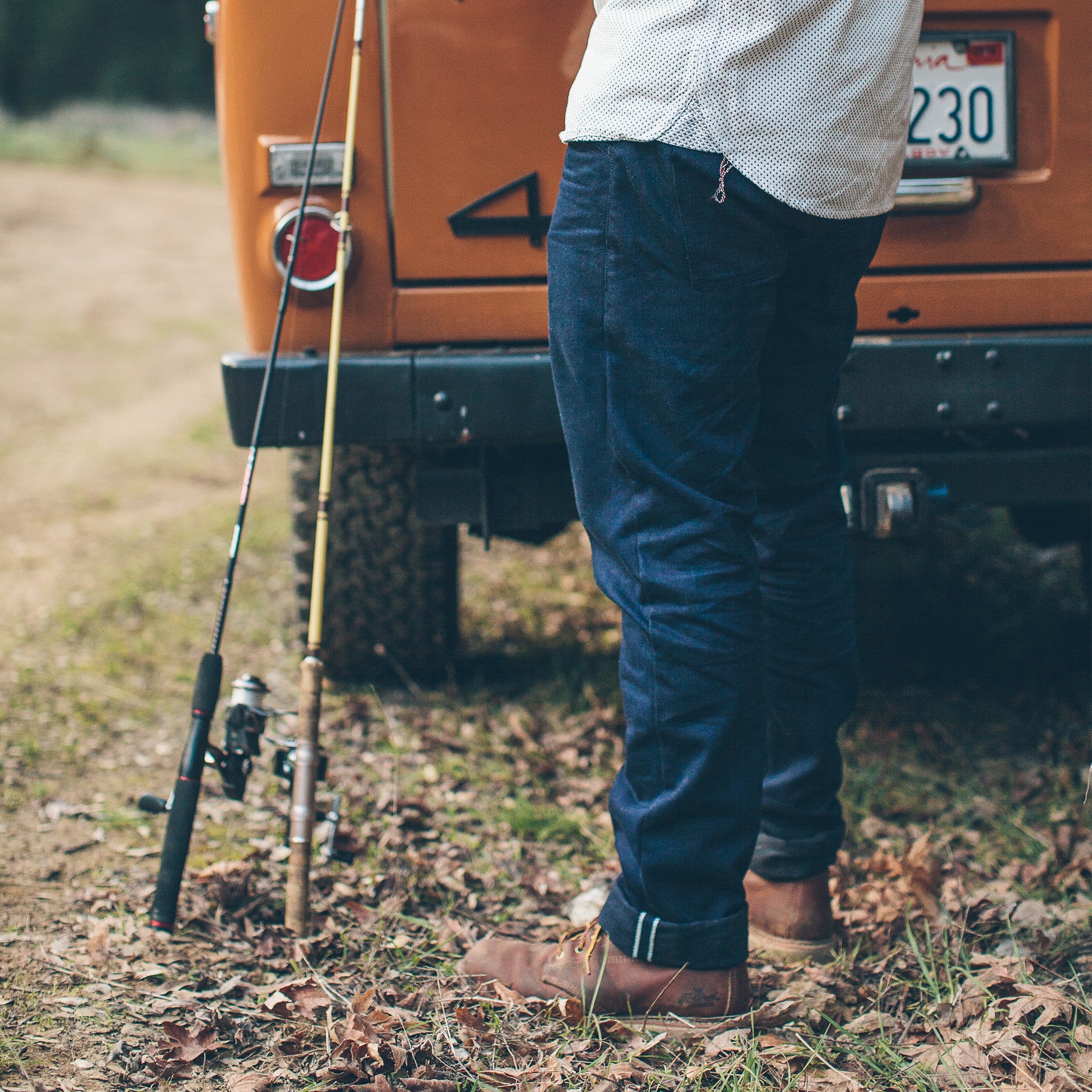 The Camp Pant in Indigo Selvage Twill - Image 5
