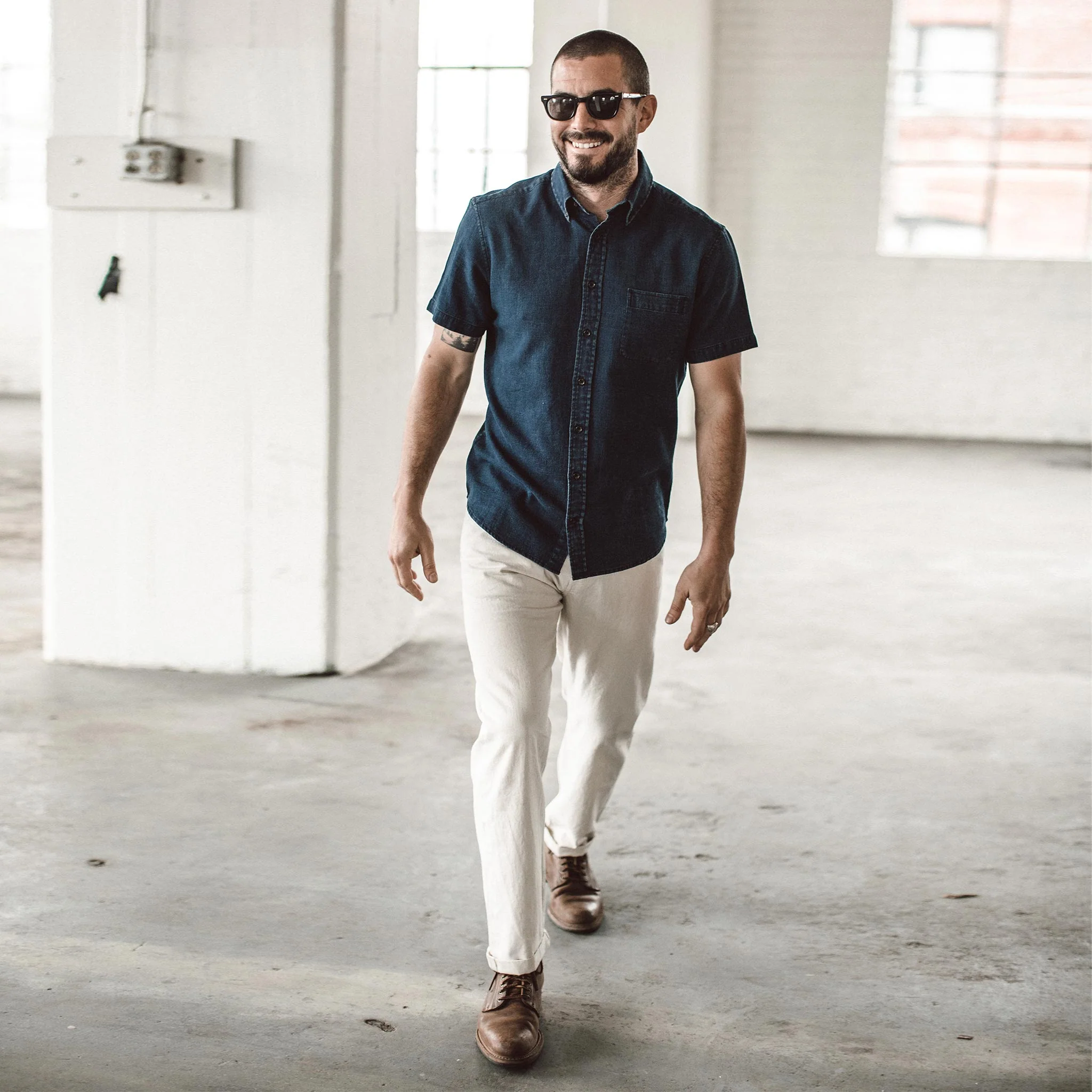 The Camp Pant in Organic Natural Selvage - Image 2