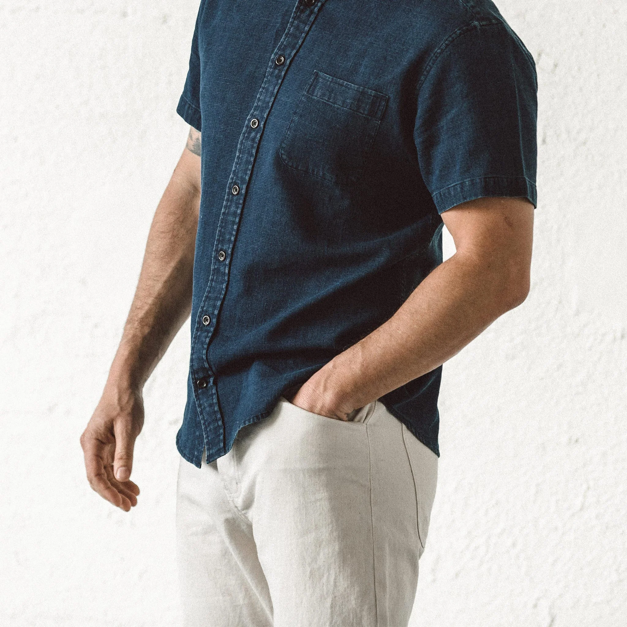 The Camp Pant in Organic Natural Selvage - Image 3