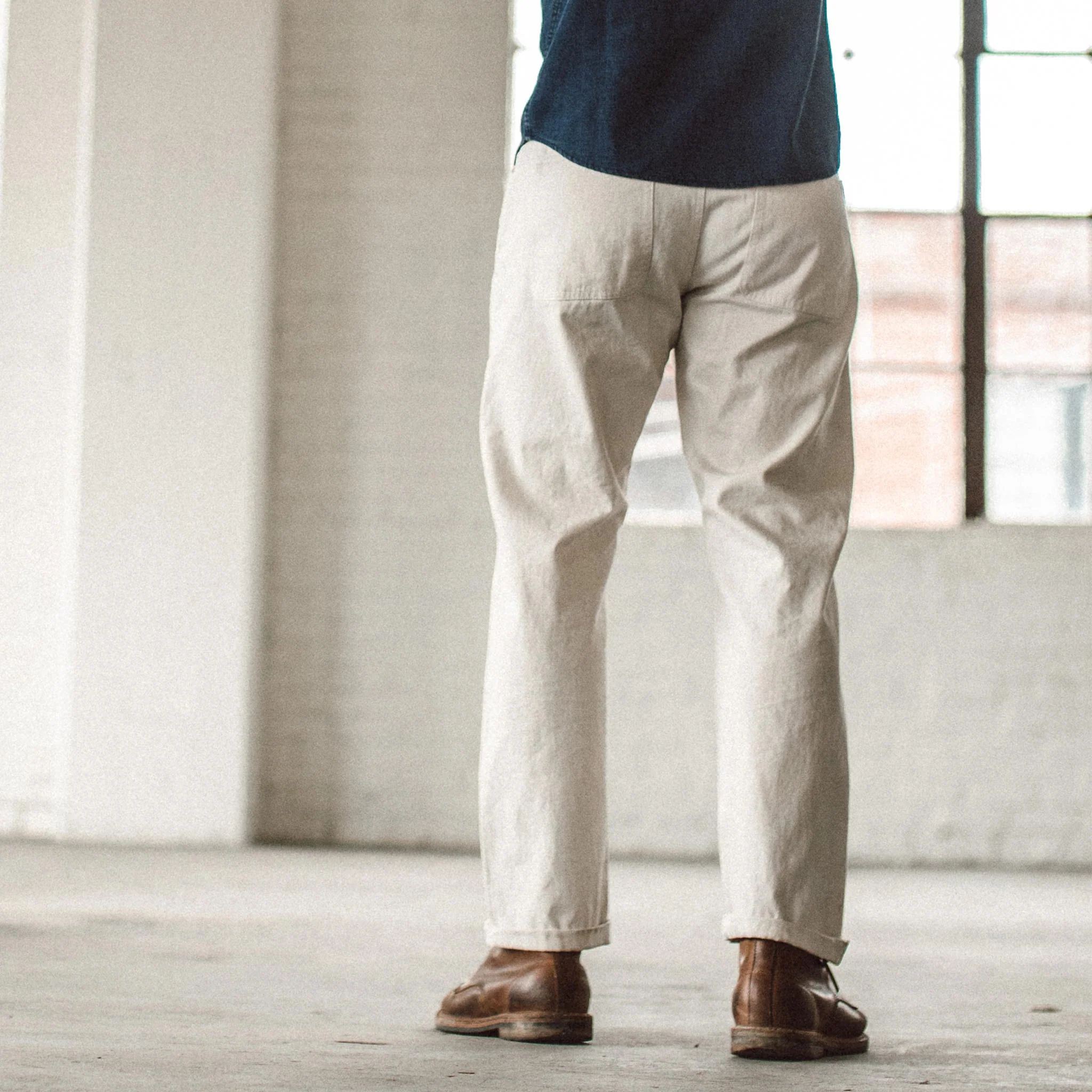 The Camp Pant in Organic Natural Selvage - Image 4