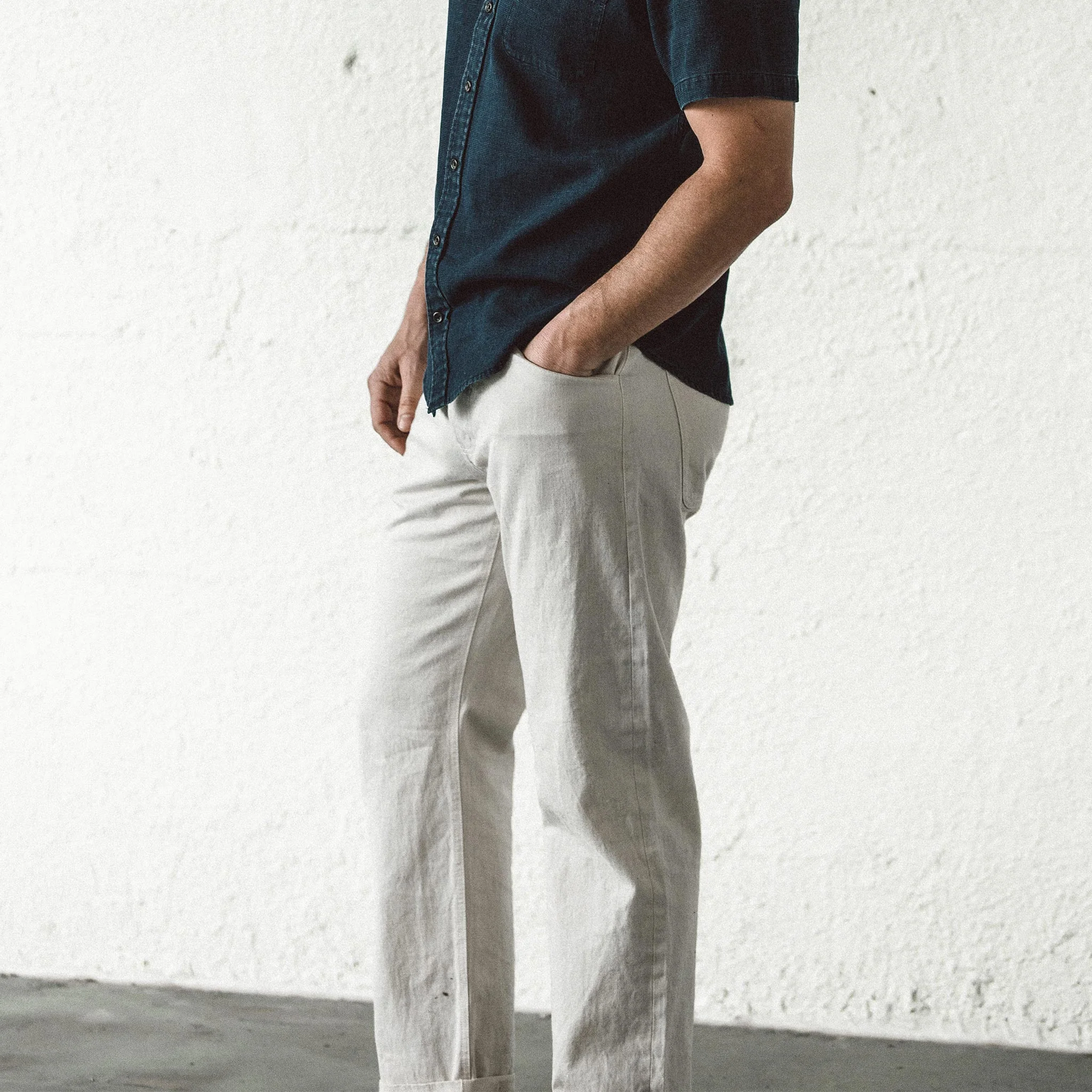 The Camp Pant in Organic Natural Selvage - Image 5