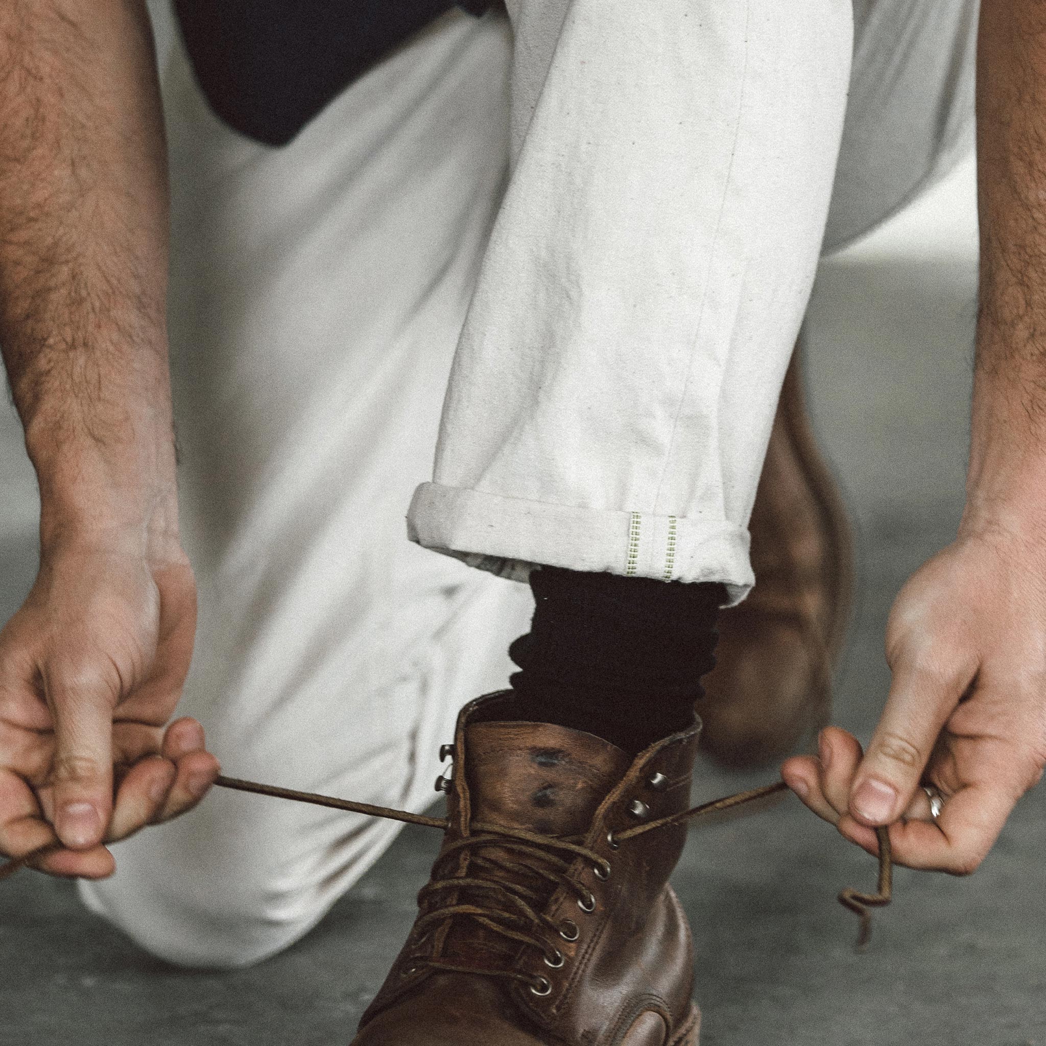 The Camp Pant in Organic Natural Selvage - Image 6