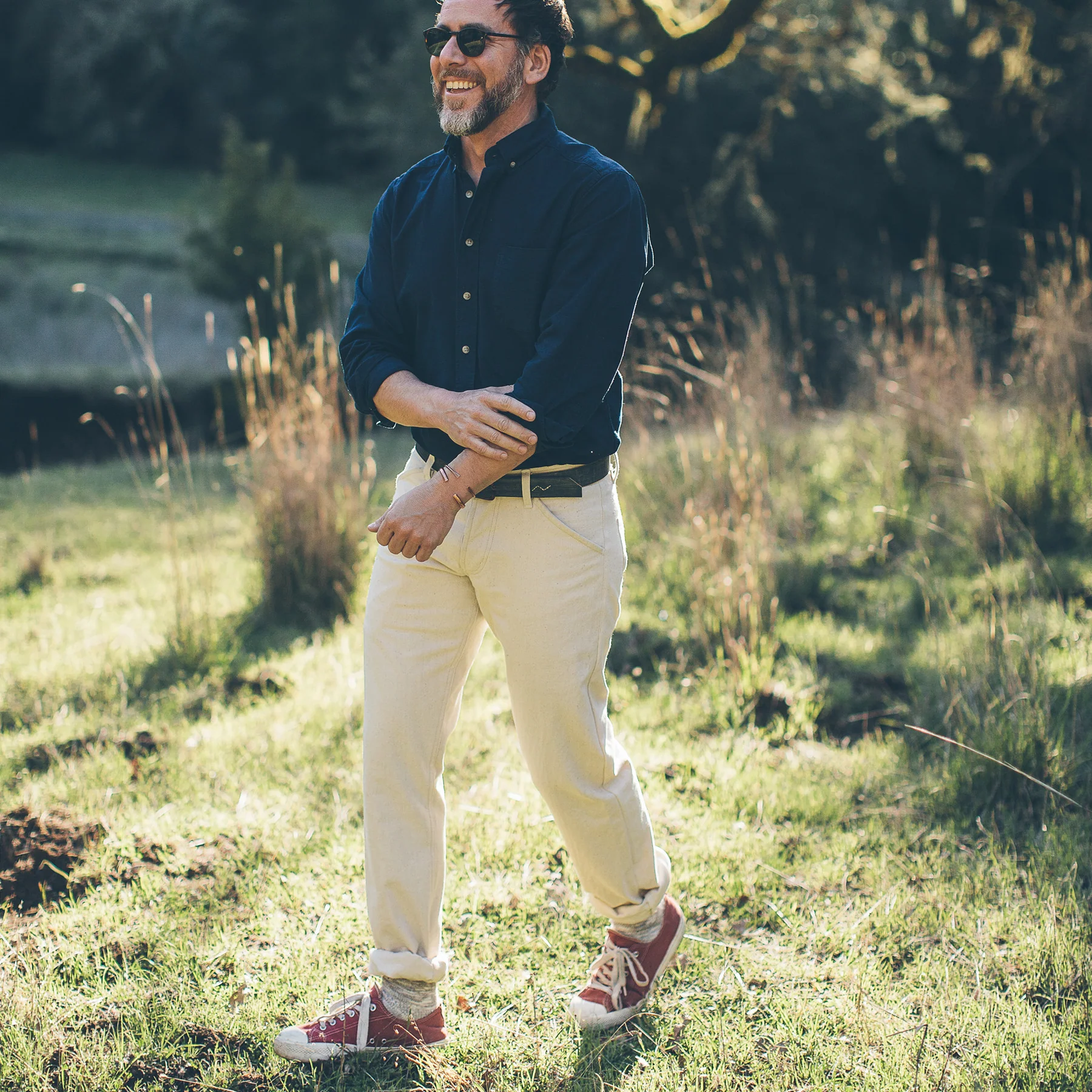 The Camp Pant in Natural Selvage Canvas - Image 2