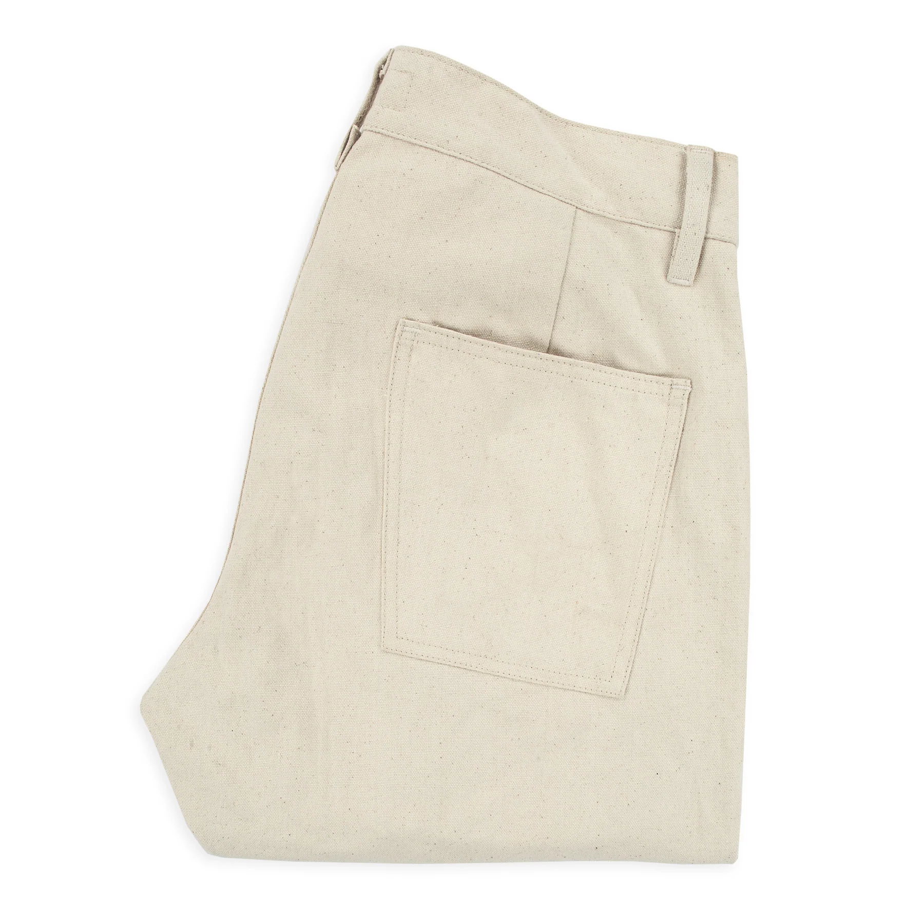 The Camp Pant in Natural Selvage Canvas - Image 7