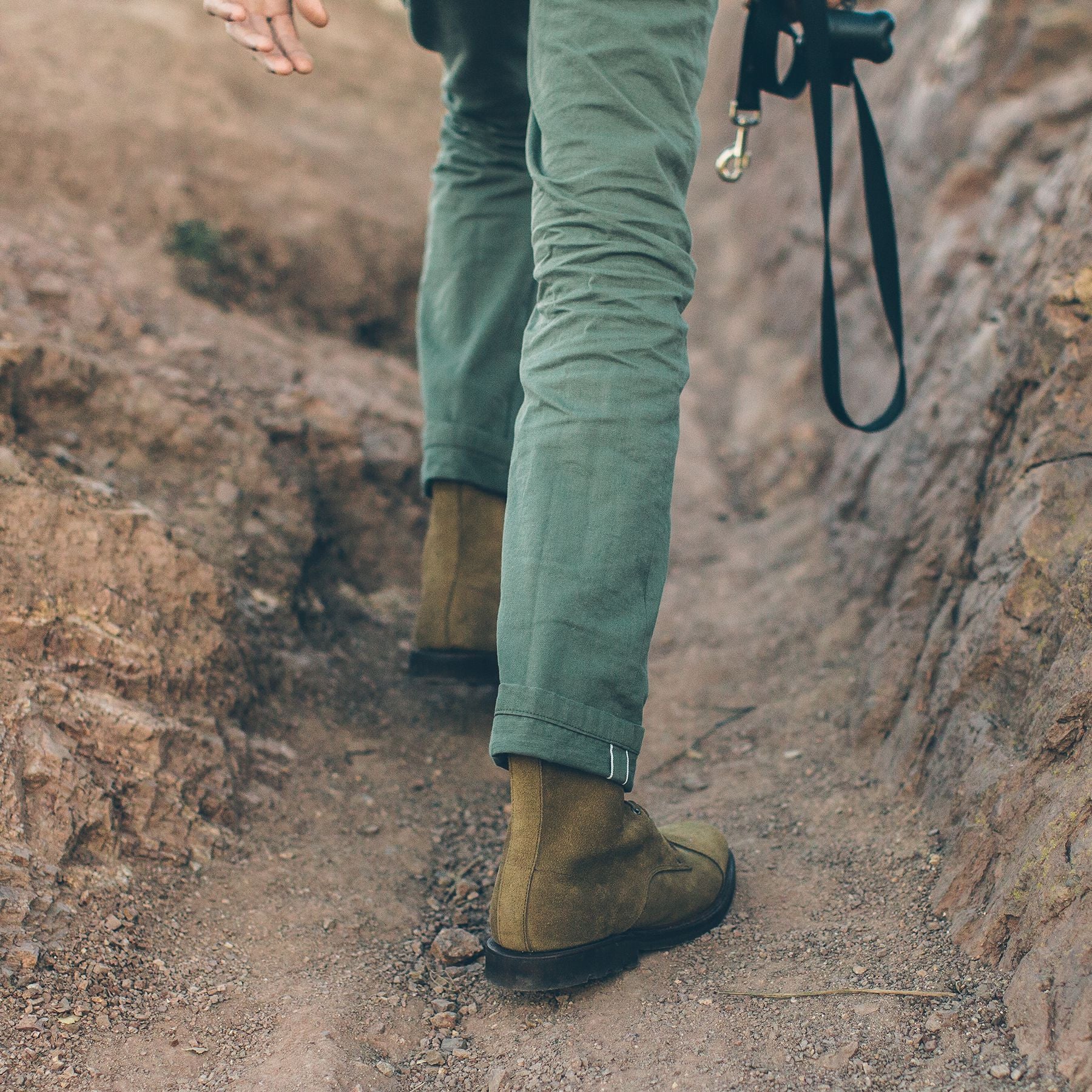 The Camp Pant in Olive Drab Selvage - Image 5