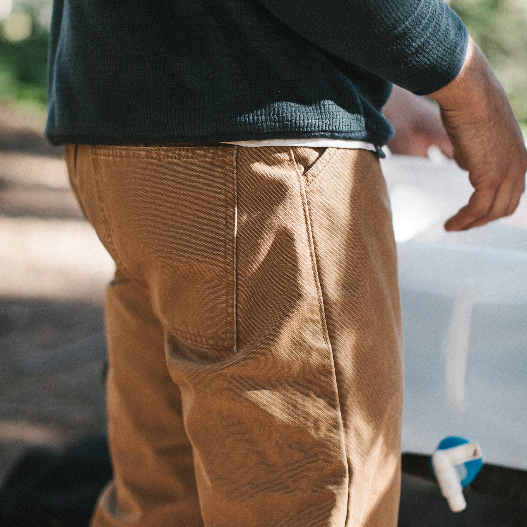 The Camp Pant in Washed Sawdust Canvas - Image 6