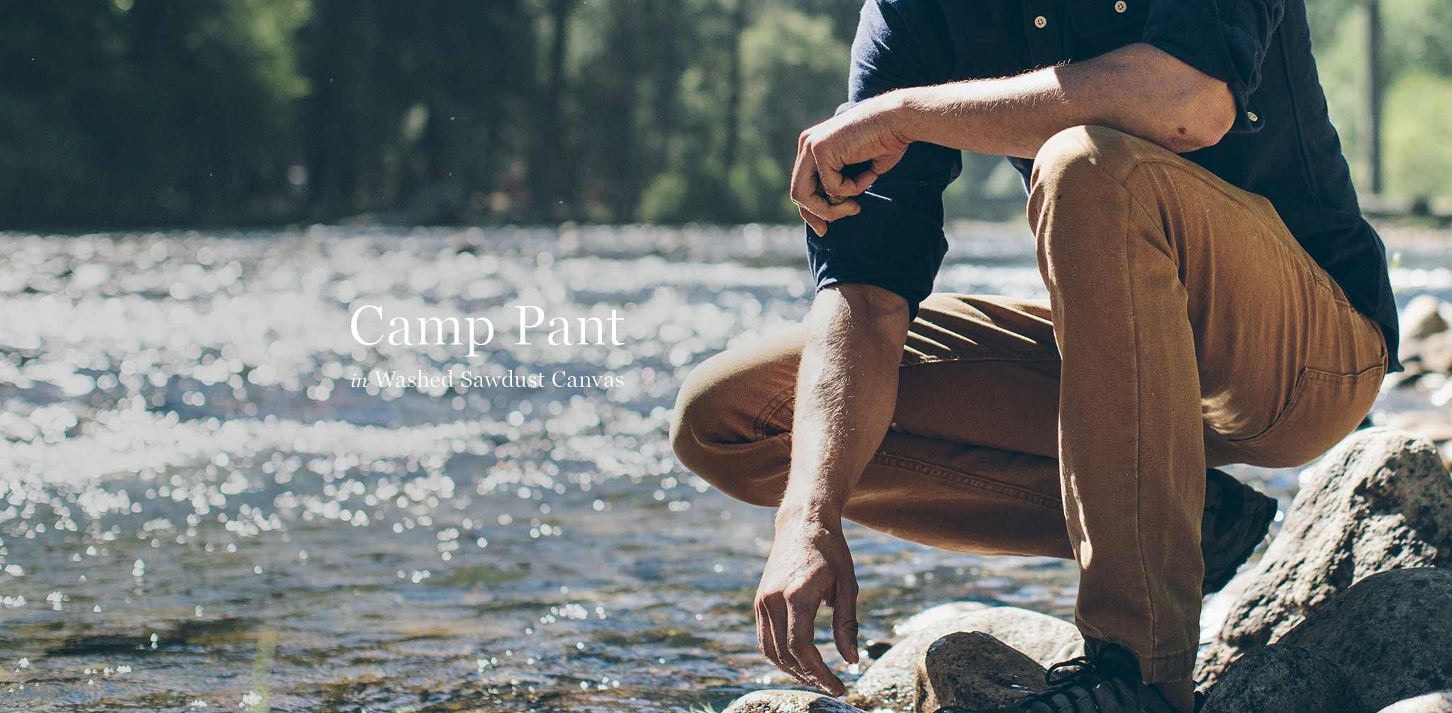 The Camp Pant in Washed Sawdust Canvas - Image 8