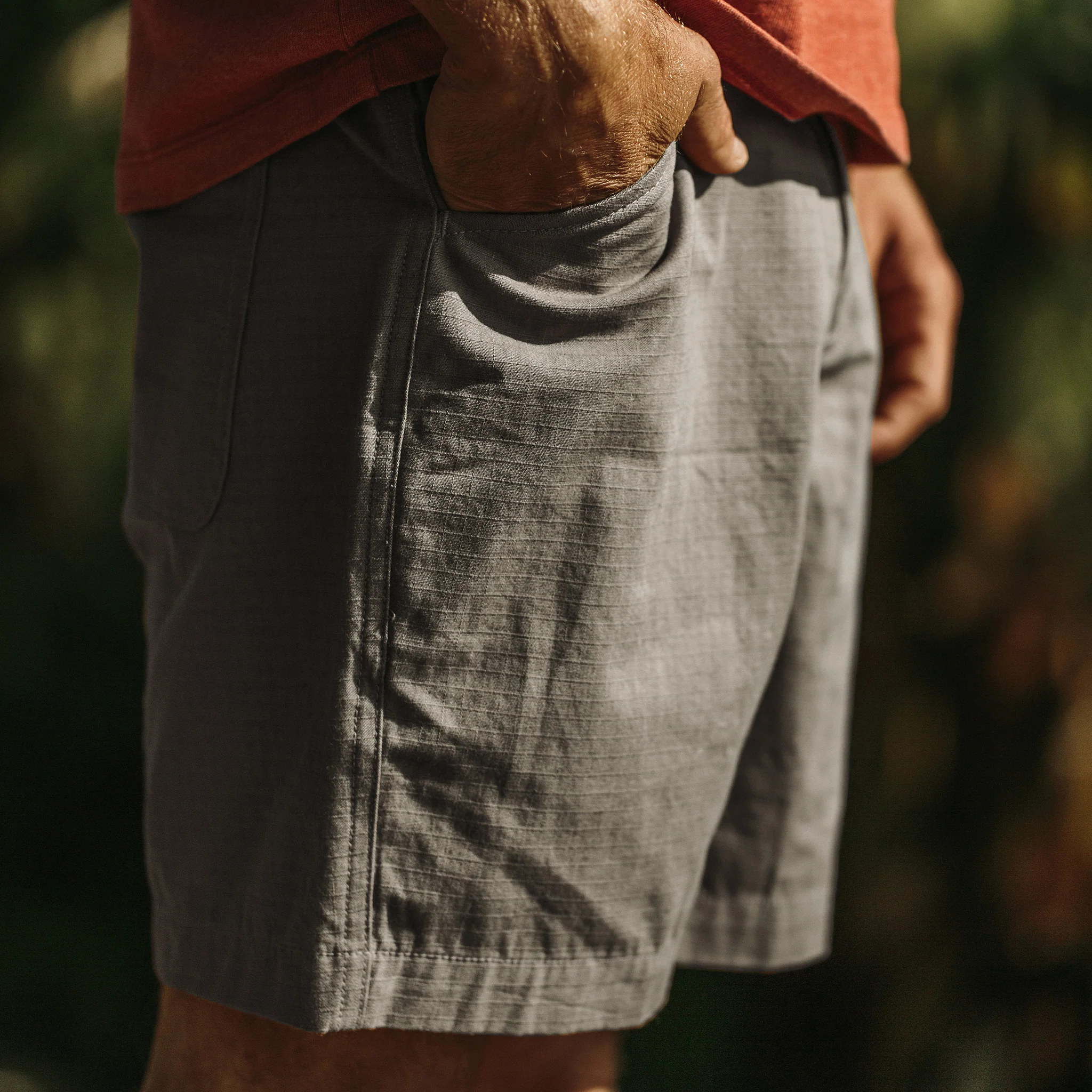 The Camp Short in Gravel Ripstop - Image 6