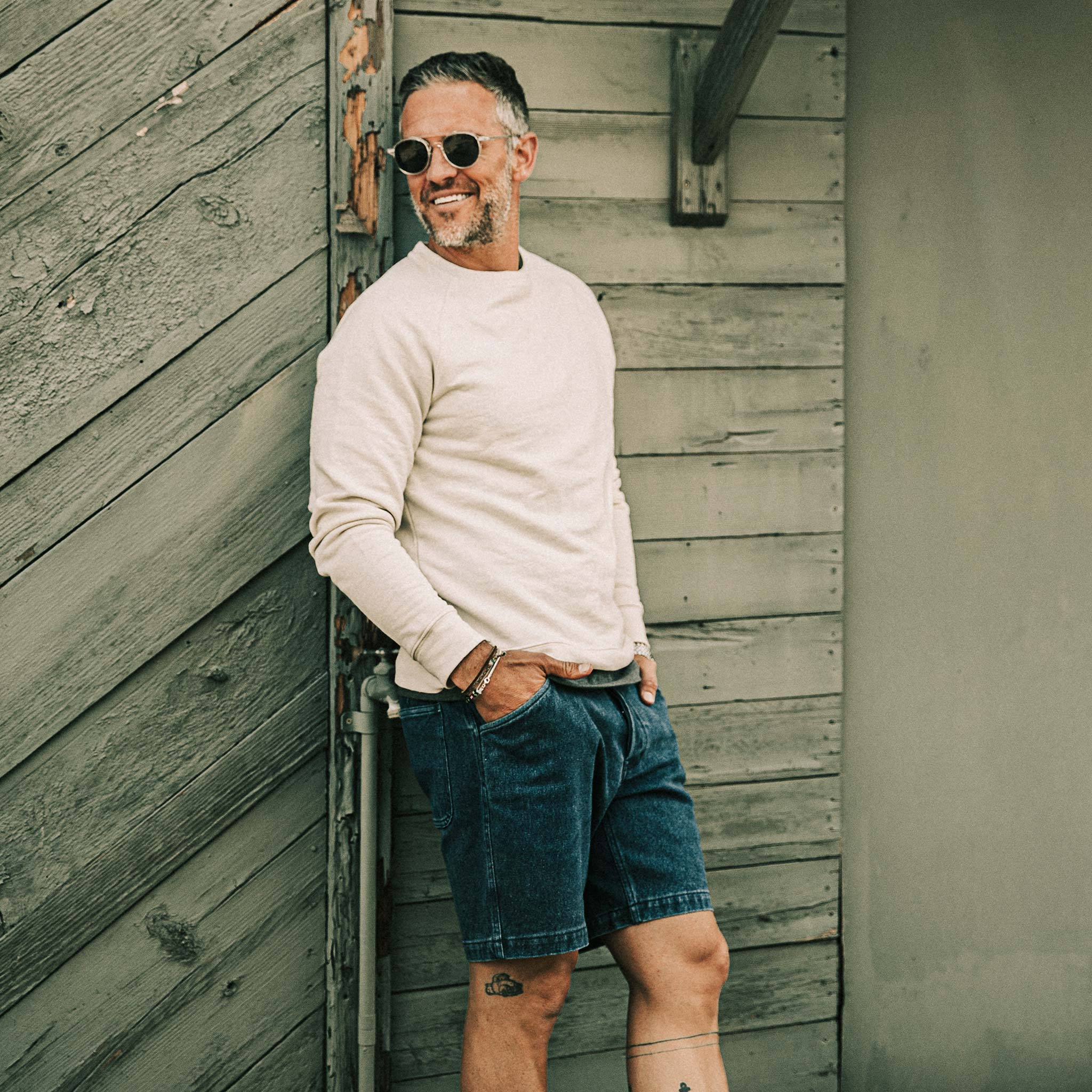 The Camp Short in Indigo Boss Duck - Image 2