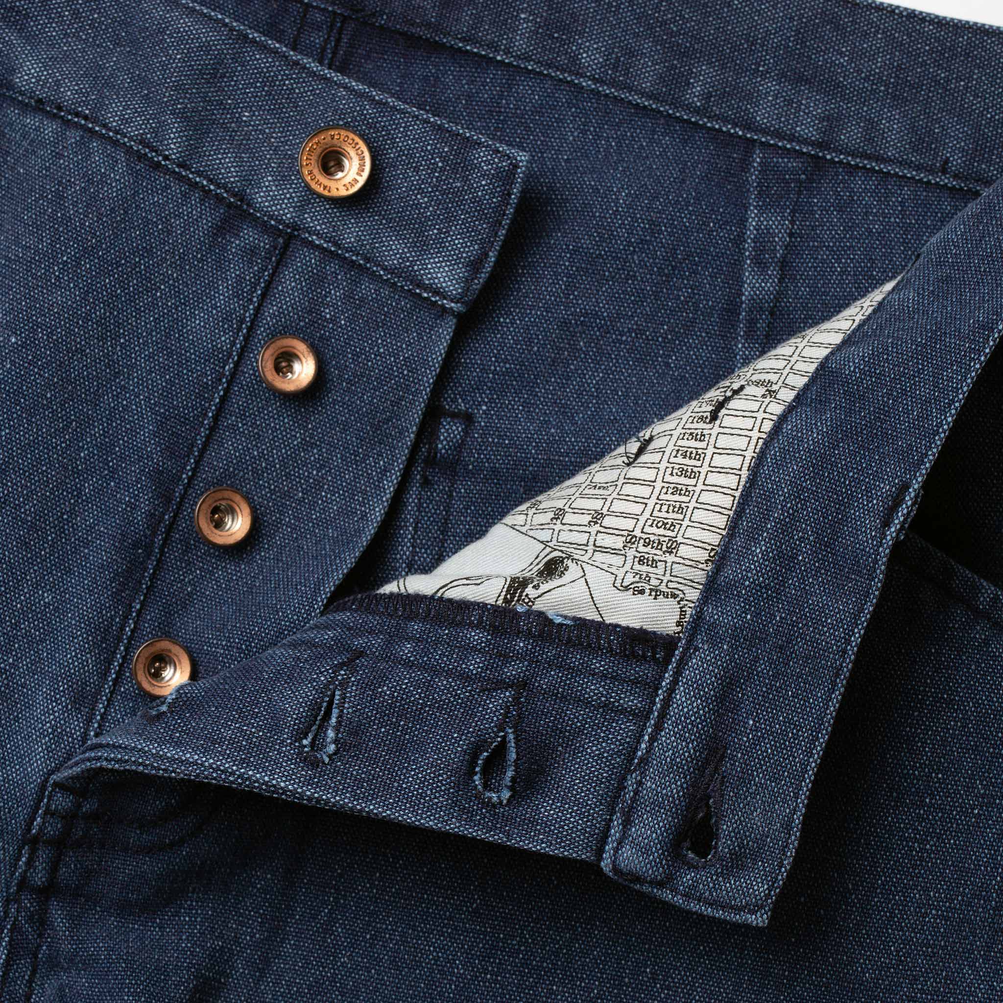 The Camp Short in Indigo Boss Duck - Image 8