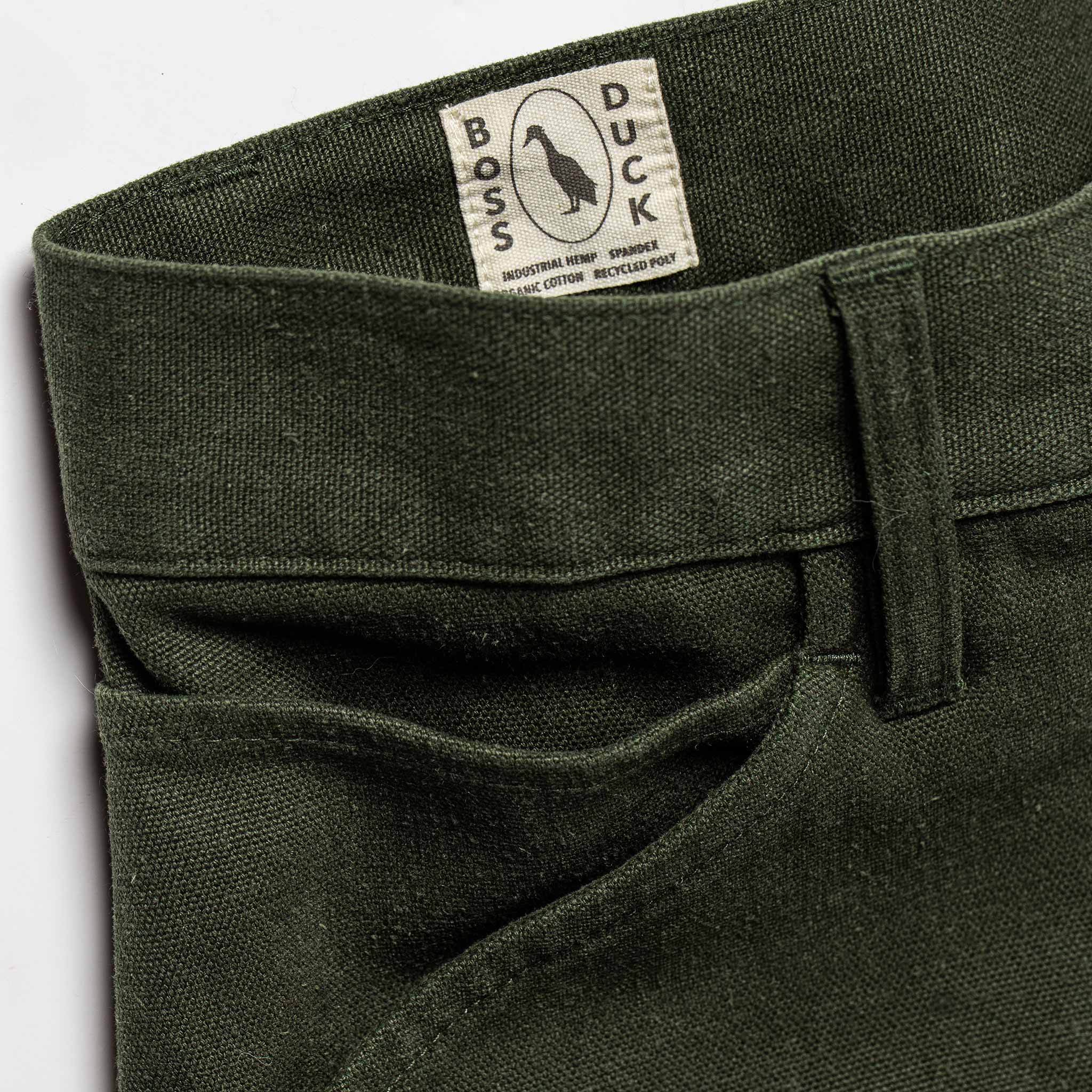 The Camp Short in Olive Boss Duck - Image 6
