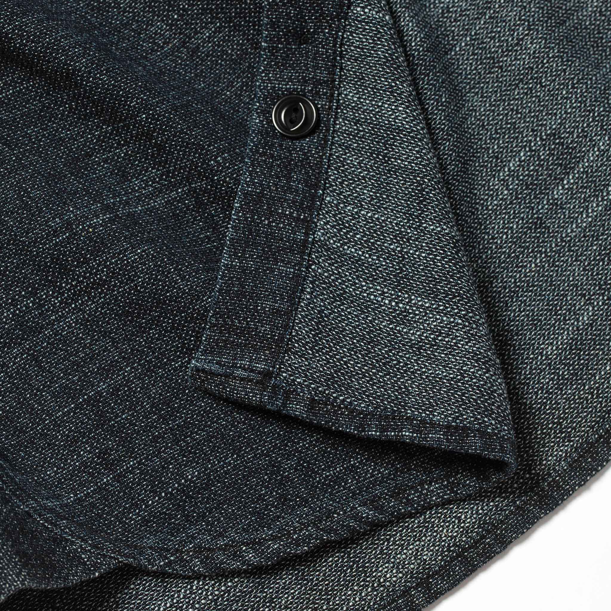 The Cash Shirt in Indigo Hemp - Image 7