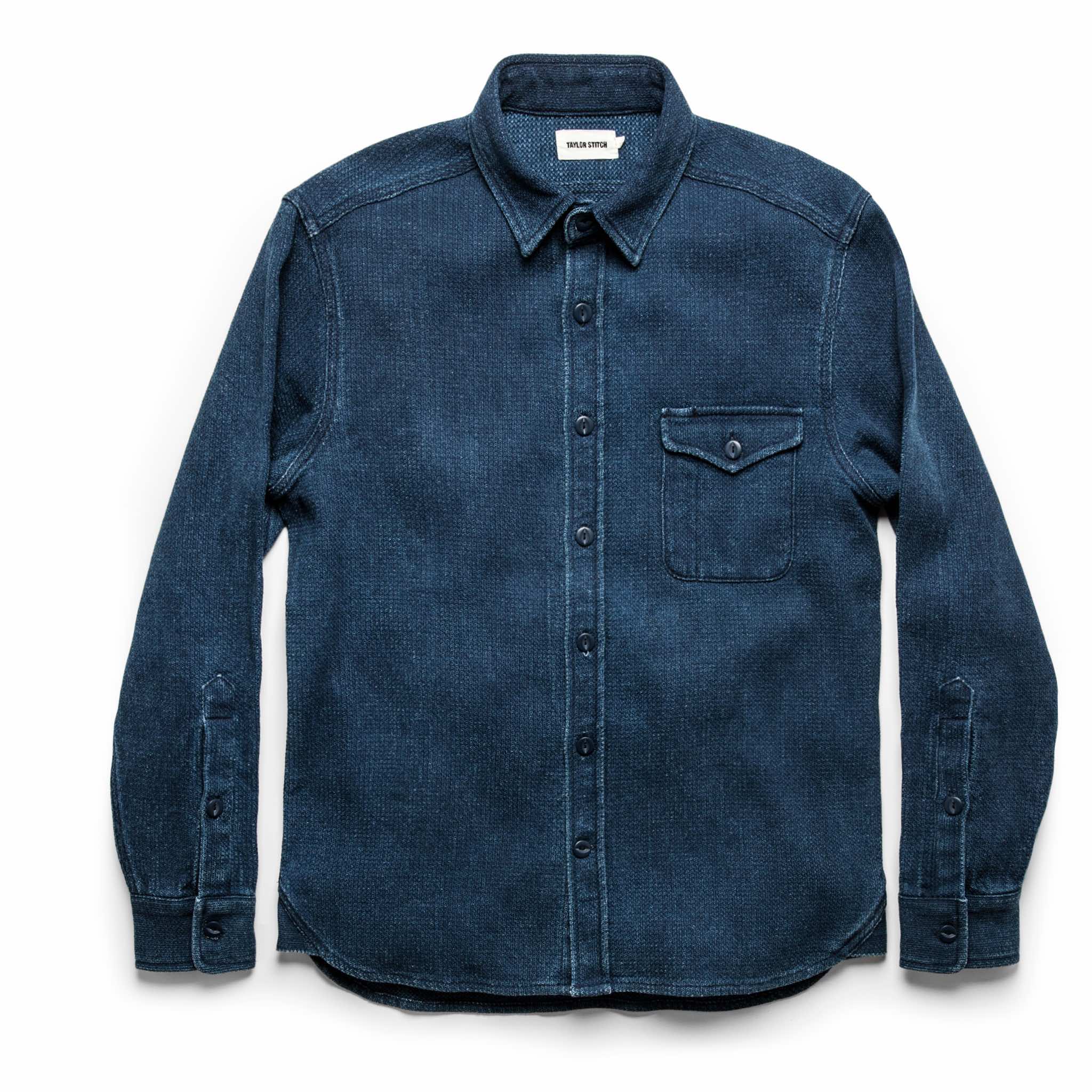 The Cash Shirt in Indigo Sashiko - Image 12