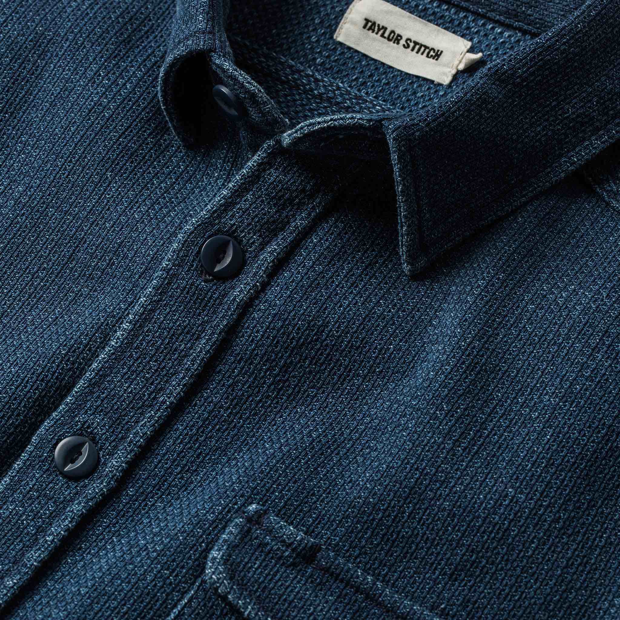 The Cash Shirt in Indigo Sashiko - Image 7