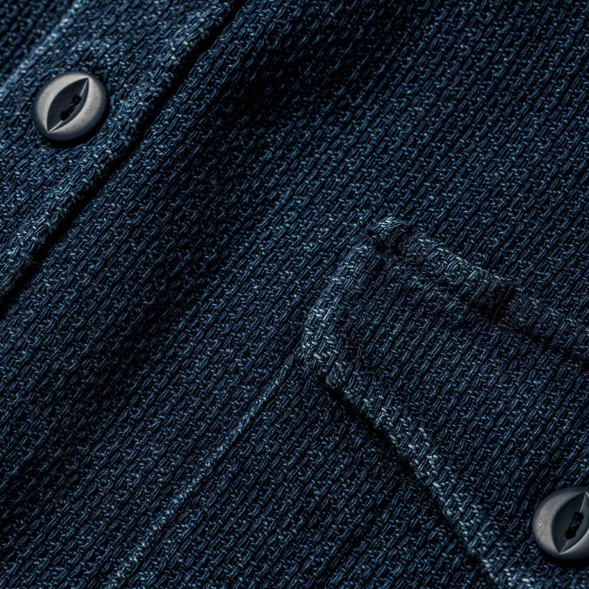 The Cash Shirt in Indigo Sashiko - Image 9