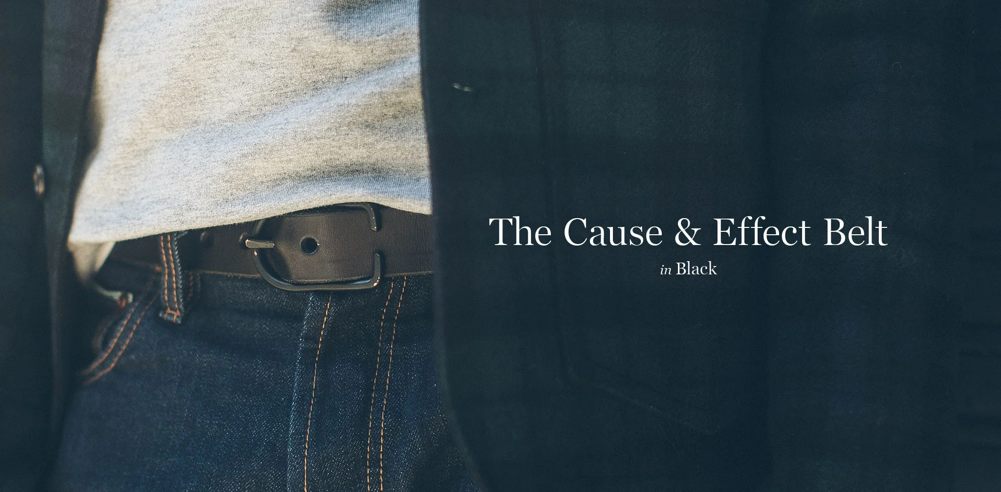 The Cause & Effect Belt in Black - Image 4