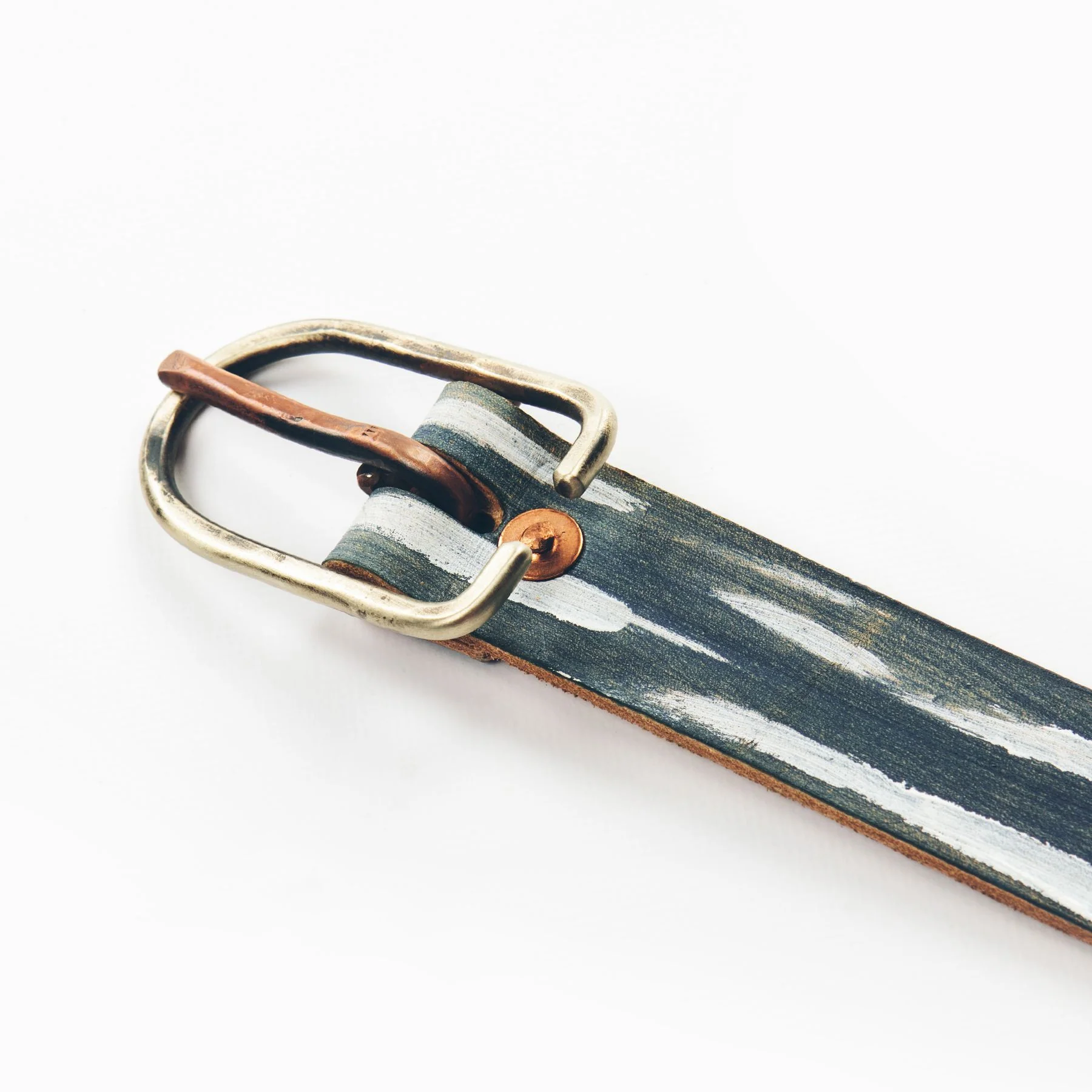 The Cause & Effect Belt in White Brushstroke - Image 2