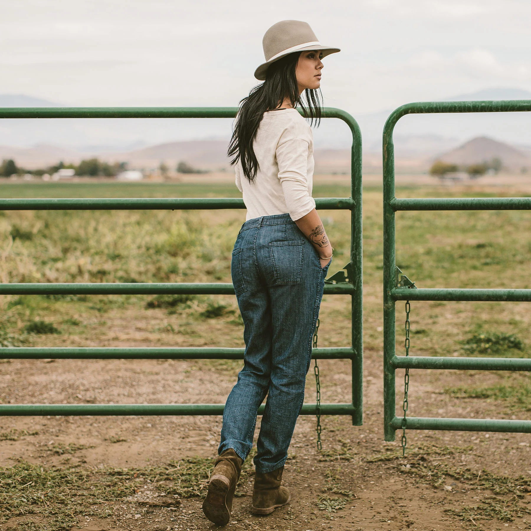 The Cavallo Pant in Corded Denim - Image 4