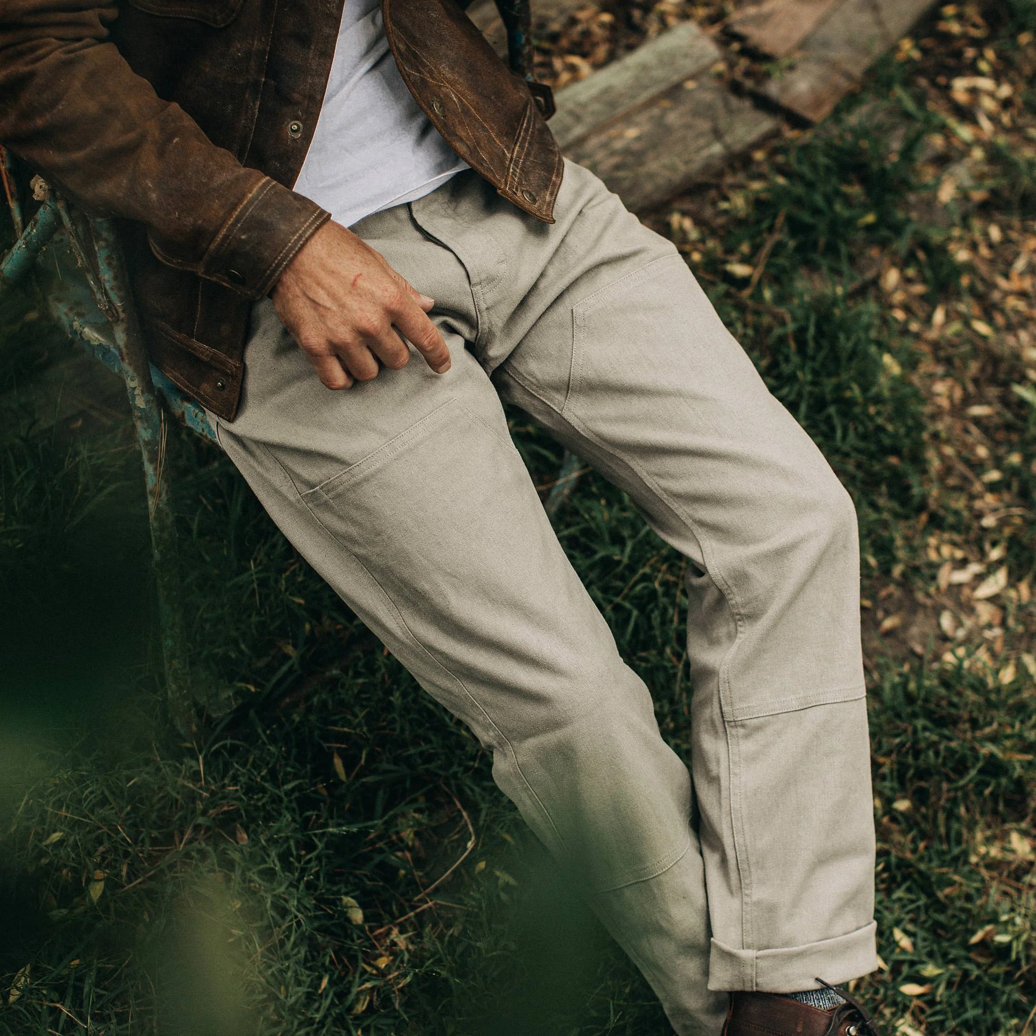 The Chore Pant in Ash Boss Duck - Image 3