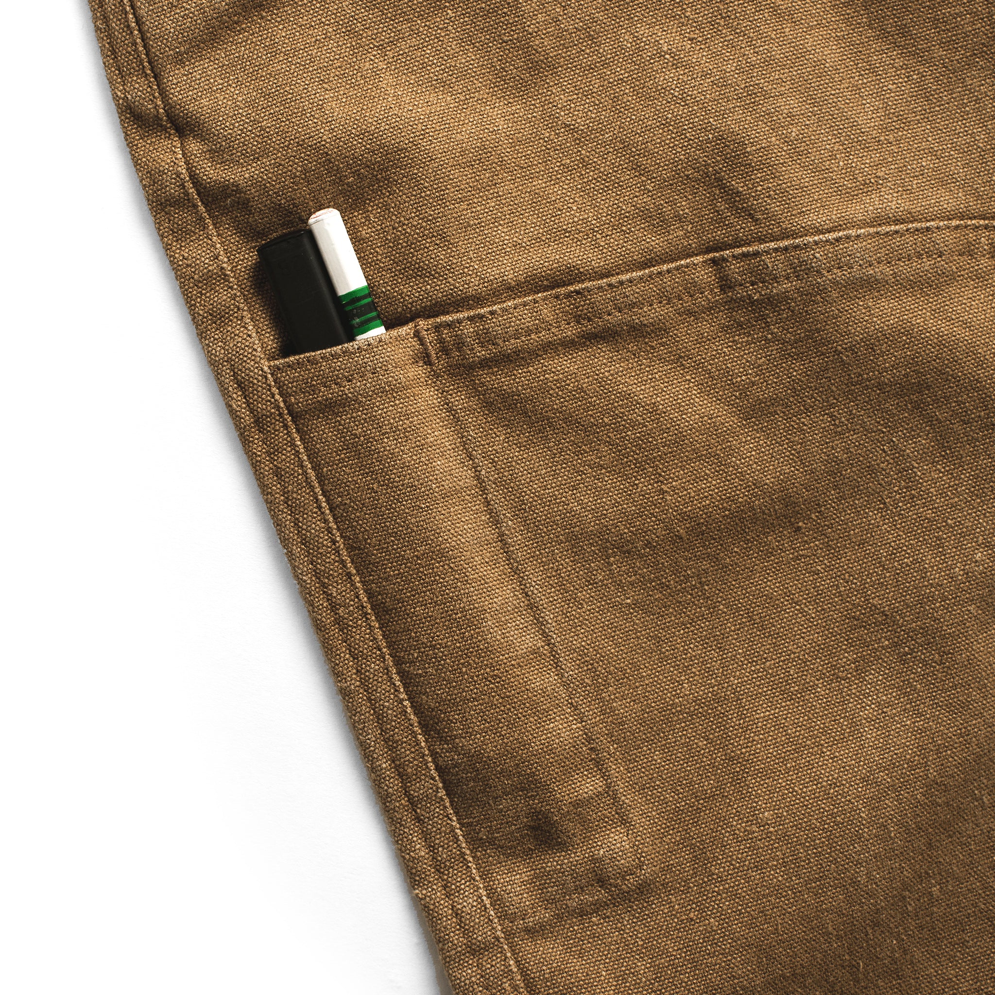 The Chore Pant in British Khaki Boss Duck - Image 10