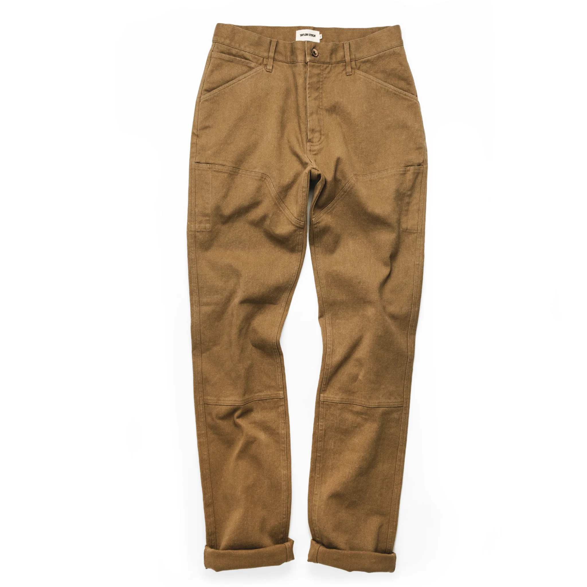 The Chore Pant in British Khaki Boss Duck - Image 11