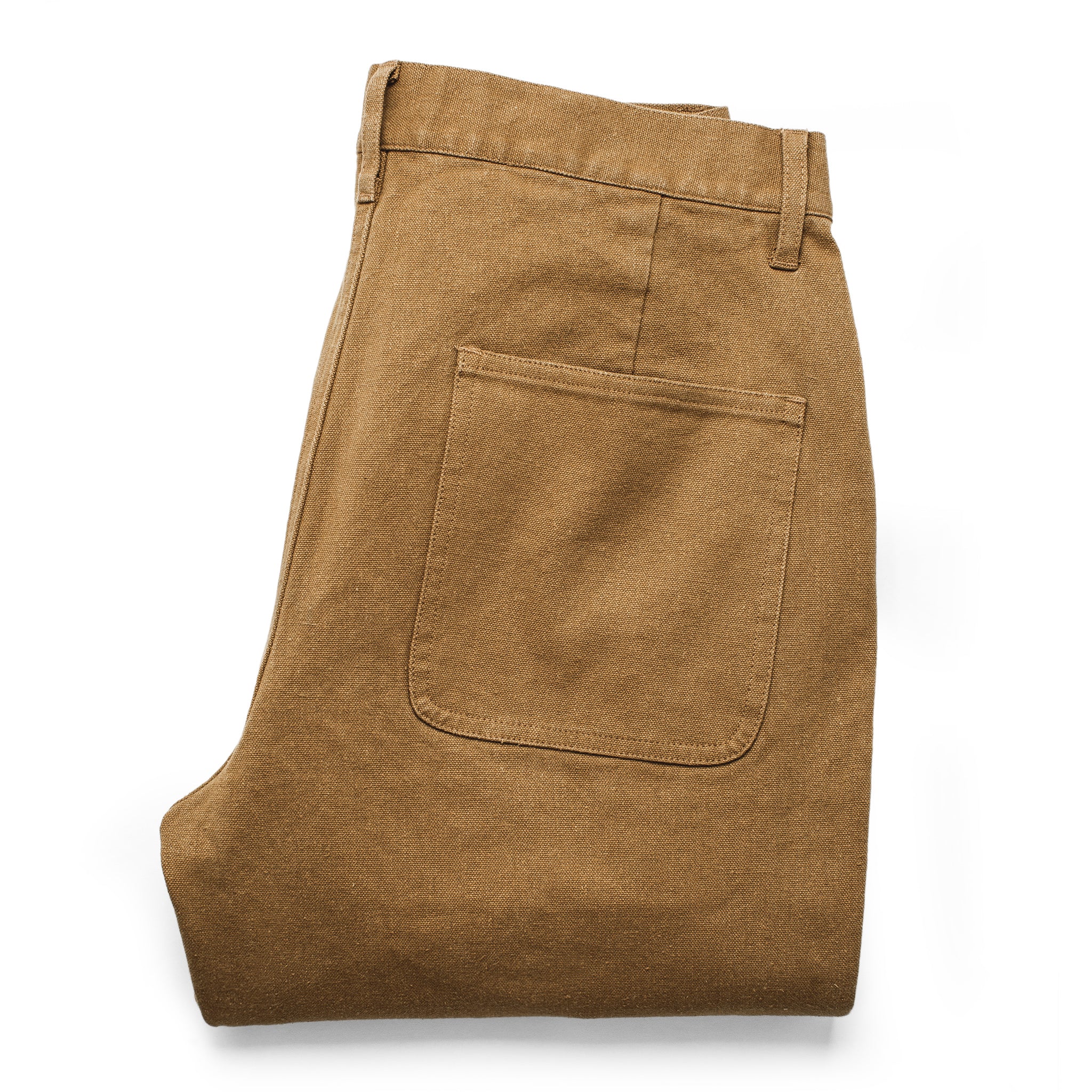 The Chore Pant in British Khaki Boss Duck - Image 12